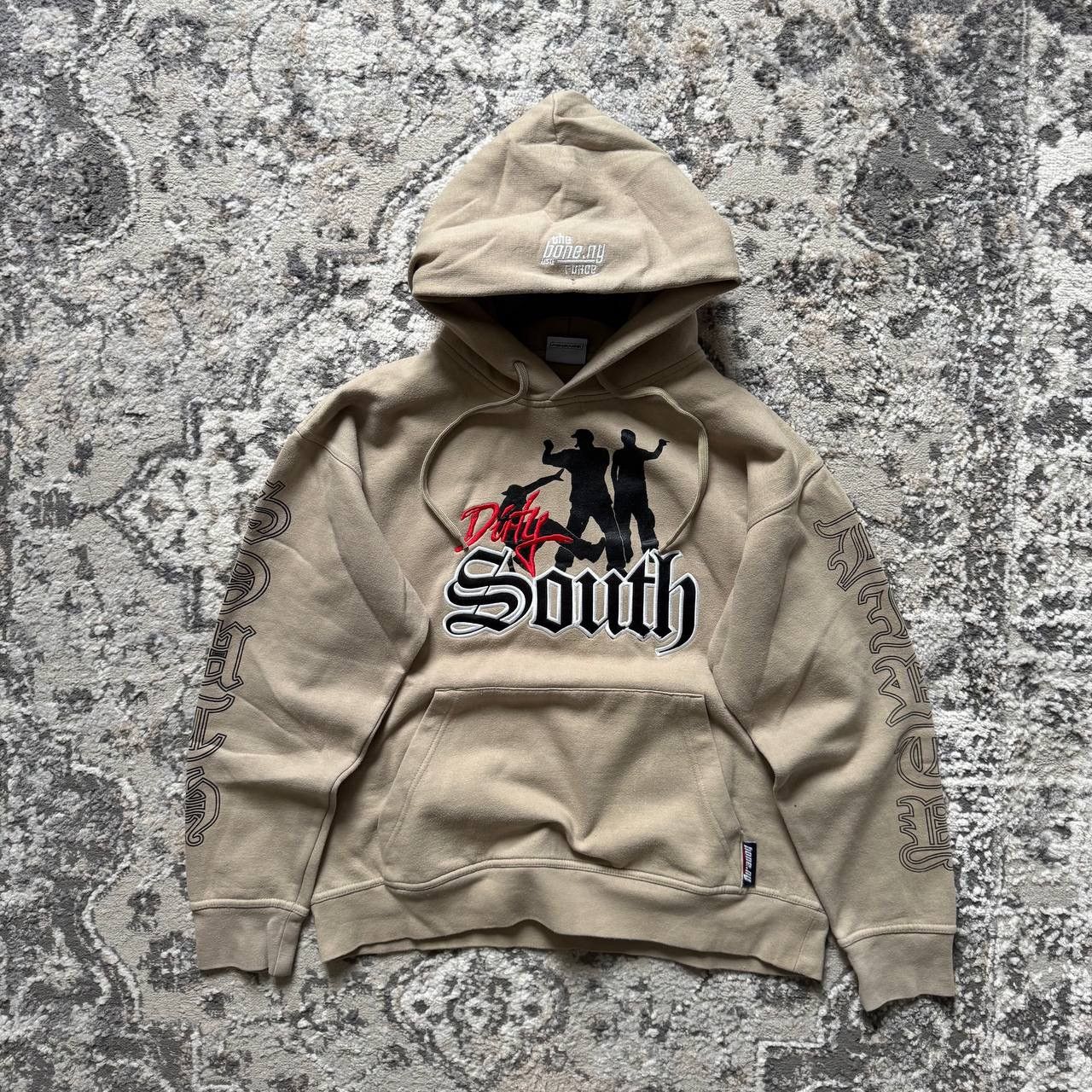 Japanese Brand Fishbone Vintage Limited OG Dirty South JNCO Baggy Hoodie Size US M / EU 48-50 / 2 - 2 Thumbnail