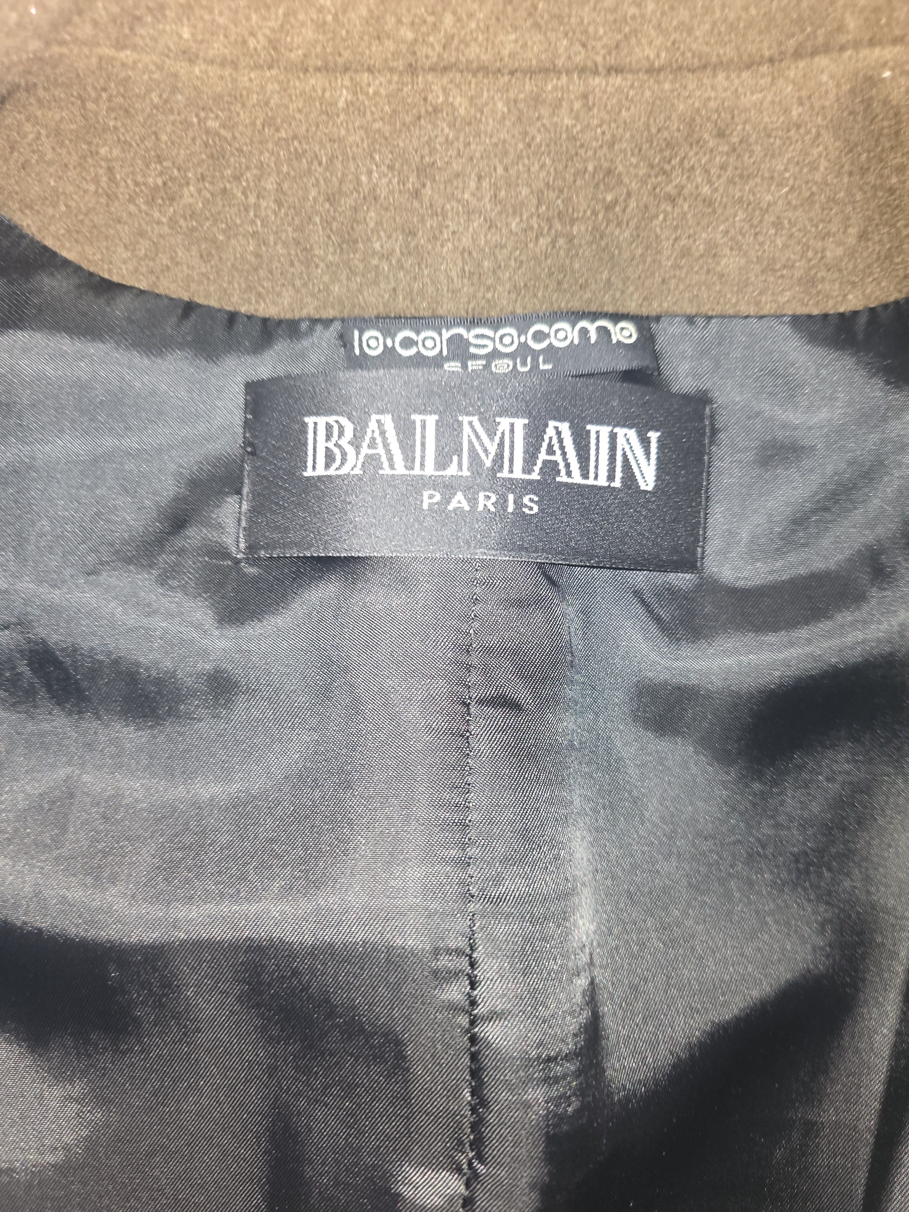 Balmain Balmain AW11 Wool Jacket Size US XXS / EU 40 - 4 Thumbnail