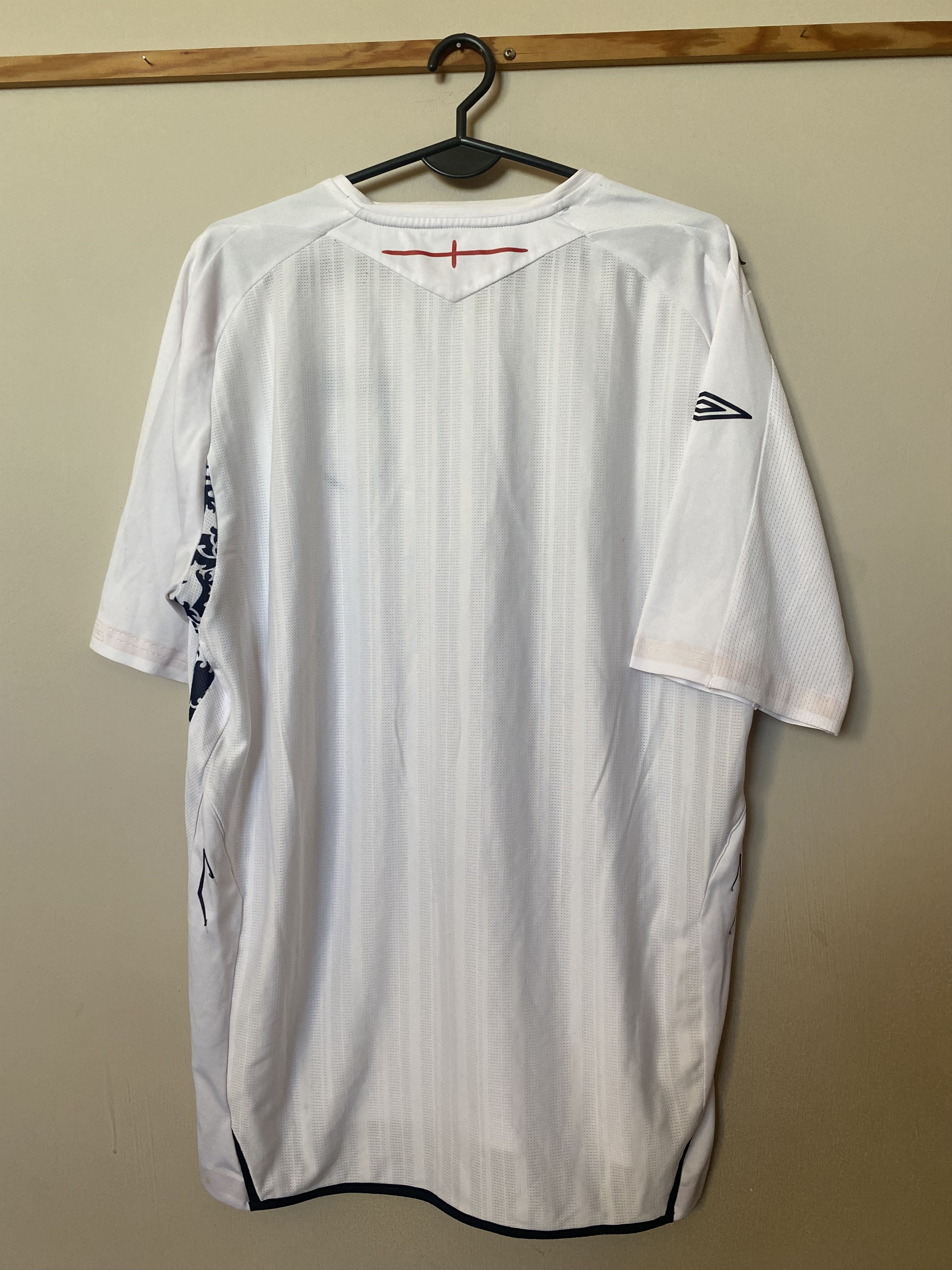 Umbro Soccer Jersey ENGLAND - Umbro - 2007 - 2009 - XL - UNIQUE Size US XL / EU 56 / 4 - 2 Thumbnail