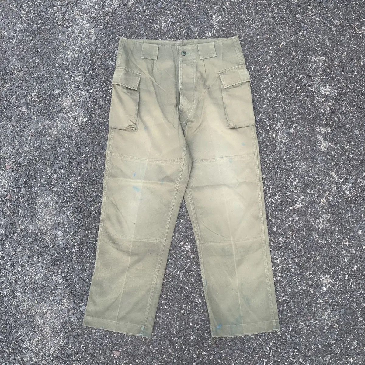 Hunter U.S ARMY UTILITY TROUSERS TACTICAL MILITARY CARGO PANTS Size US 32 / EU 48 - 7 Thumbnail