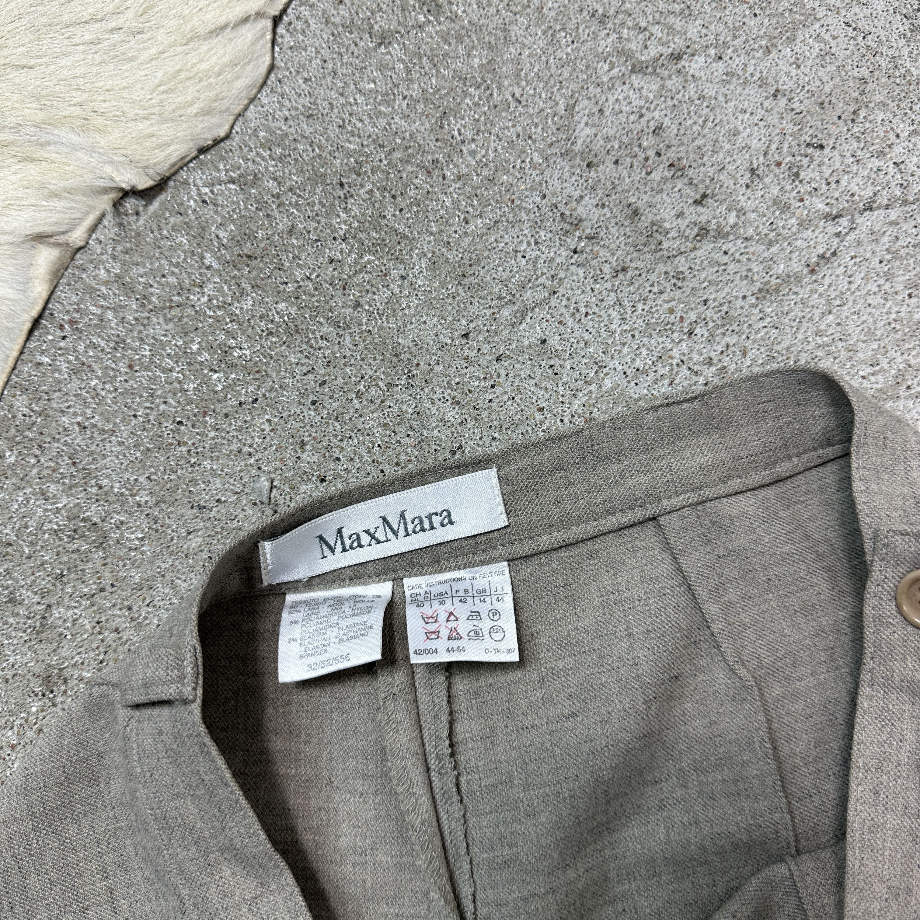 Max Mara Vintage Classy Office Siren Max Mara Pants Y2K Size 27" / US 4 / IT 40 - 7 Thumbnail