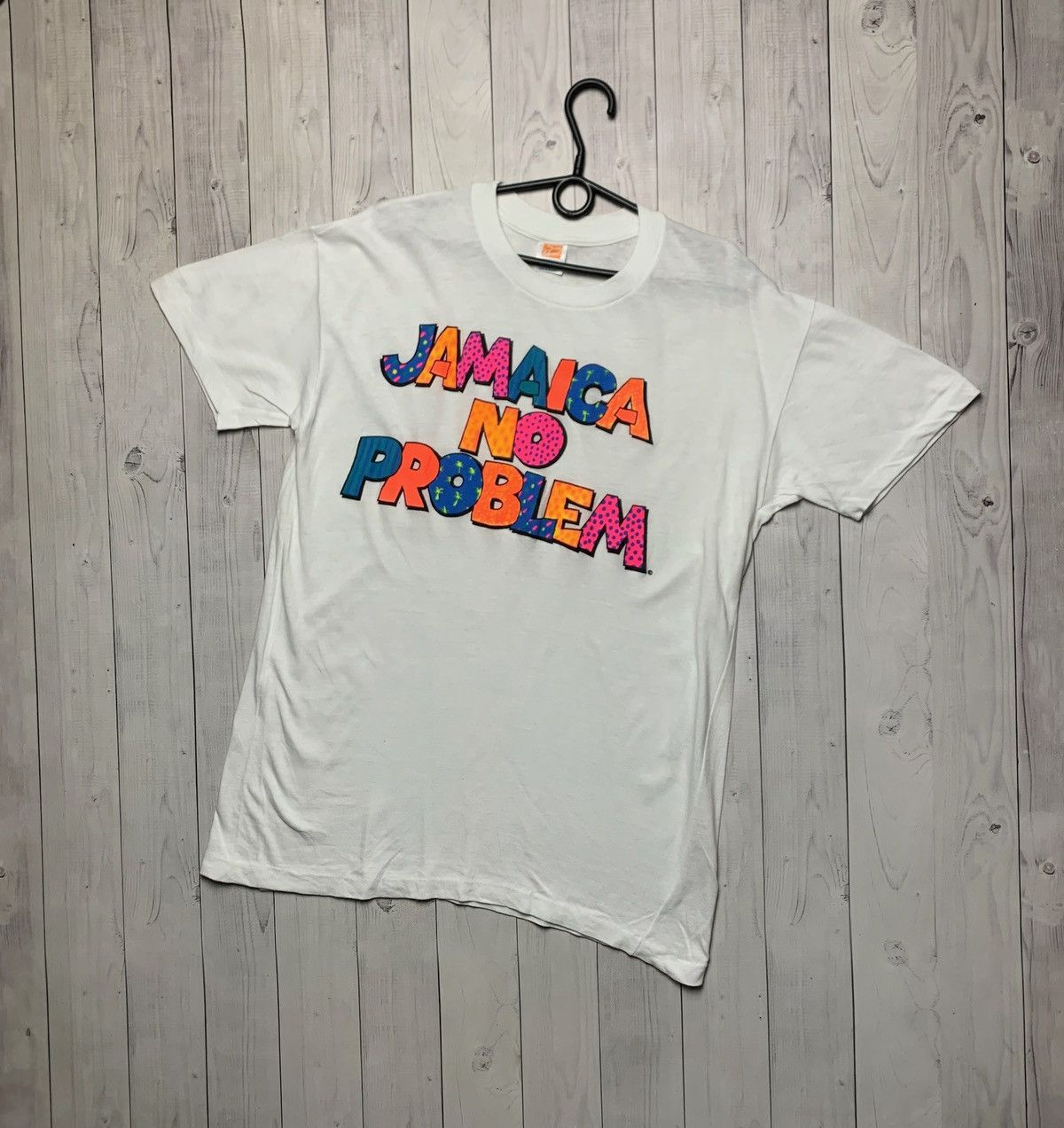 Bob Marley × Vintage Vintage Bob Marley Rasta Jamaica No Problem size Xl Size US XL / EU 56 / 4 - 1 Thumbnail