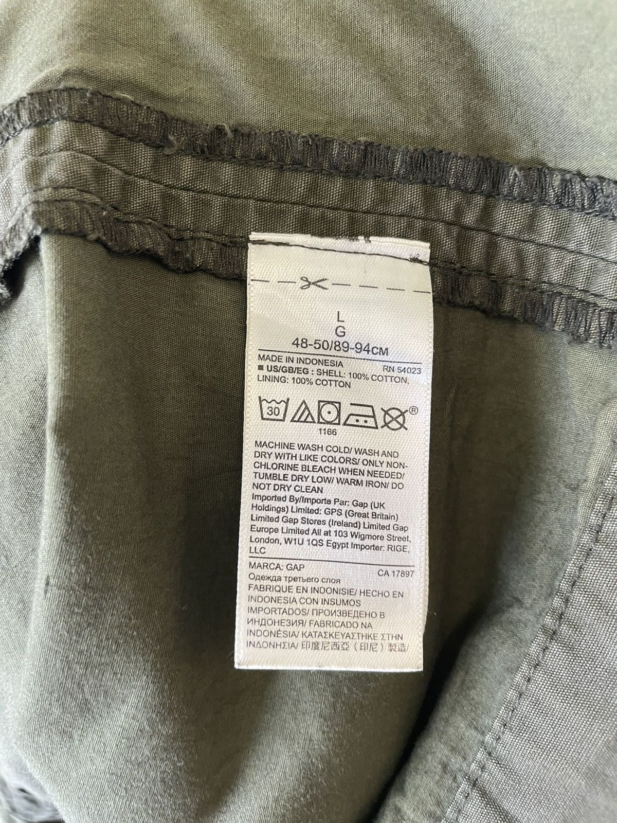 Gap Vintage GAP Long Jacket Size US L / EU 52-54 / 3 - 9 Thumbnail