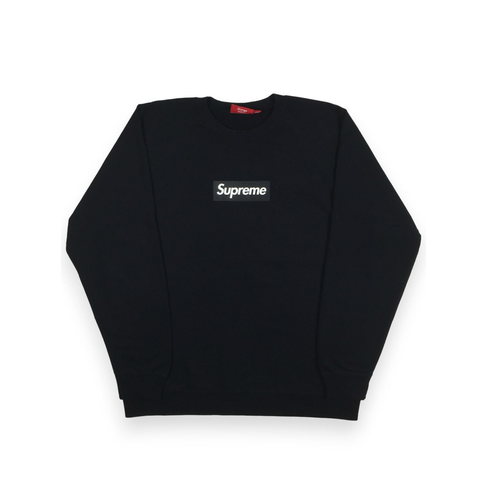 Supreme 2007 Supreme Screenprint Black Box Logo Crewneck Size US M / EU 48-50 / 2 - 5 Thumbnail