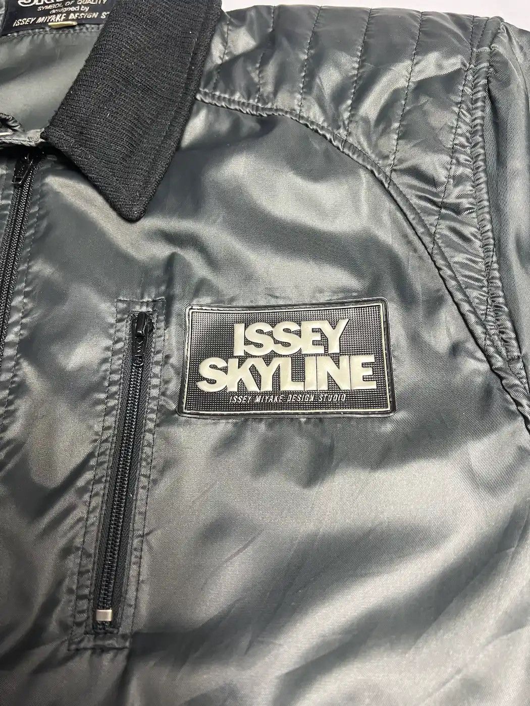 Issey Miyake SUPER RARE🔥1982 Issey Miyake Skyline NY Bomber Jacket Size US M / EU 48-50 / 2 - 3 Thumbnail
