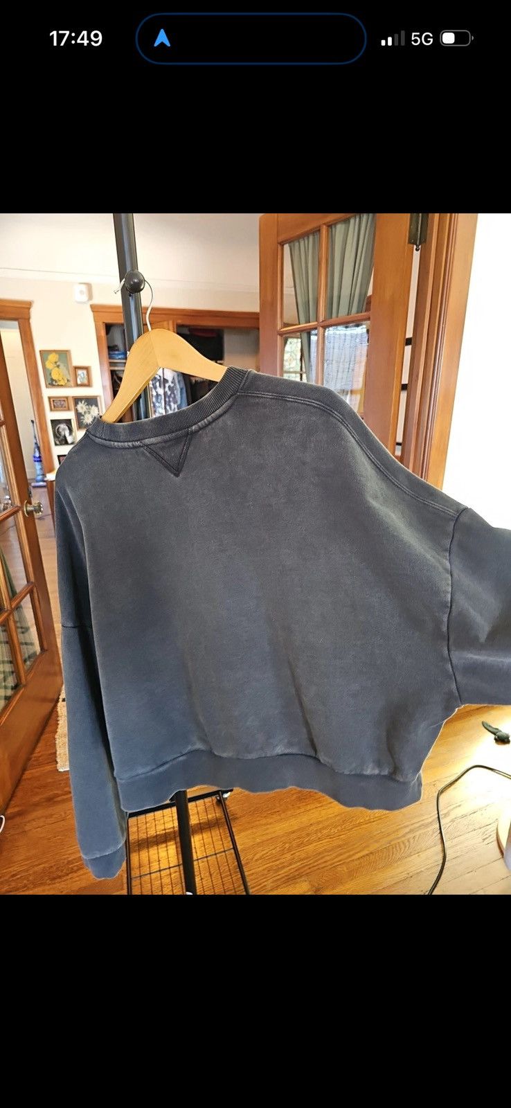 Entire Studios Entire Studios ☆ Sweatshirt, Washed Black / Gray Unisex Size US S / EU 44-46 / 1 - 4 Thumbnail