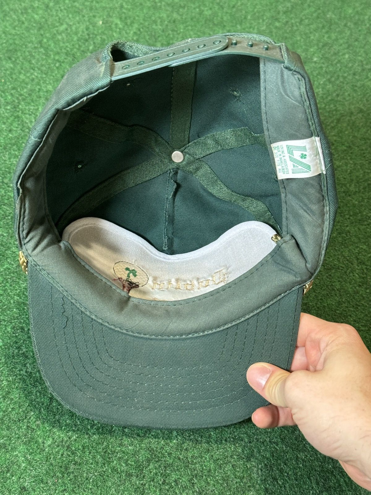 Vintage Vtg 90s Dublin Classic Golf Football Notre Dame Irish Hat Size ONE SIZE - 5 Thumbnail