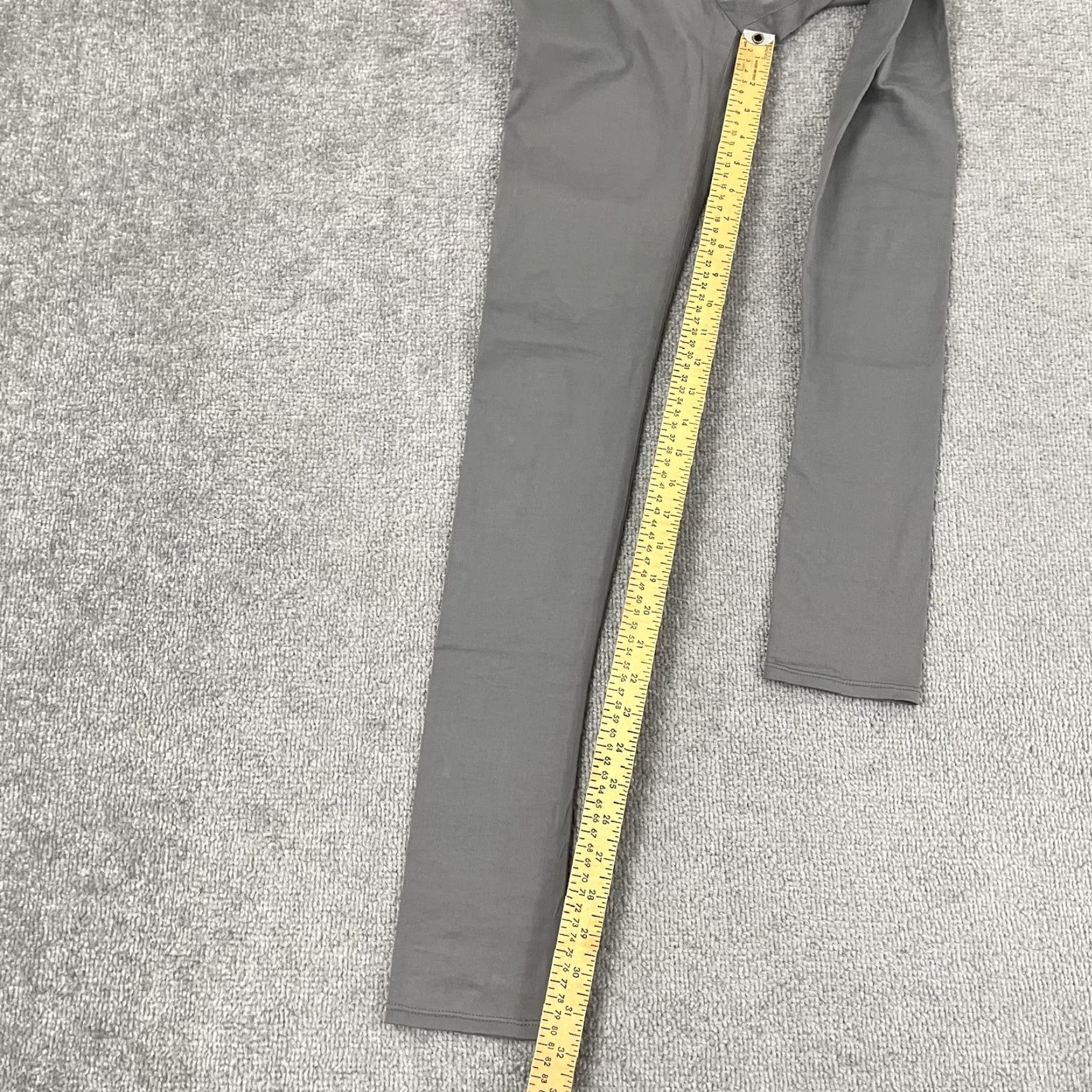 Helmut Lang Helmut Lang Pants Womens Size P 27 x 32 Skinny Tight Leg Sheath Gray A02HW222 Size 27" / US 4 / IT 40 - 5 Thumbnail