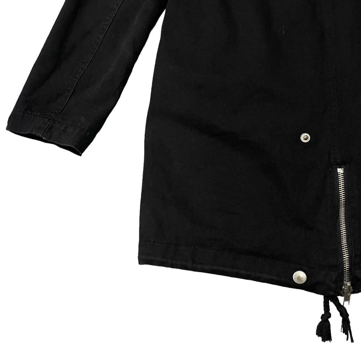 Le Grande Bleu (L.G.B.) Vintage Glad News Seditionaries Punk Skull Fishtail Parka Size US XS / EU 42 / 0 - 15 Thumbnail