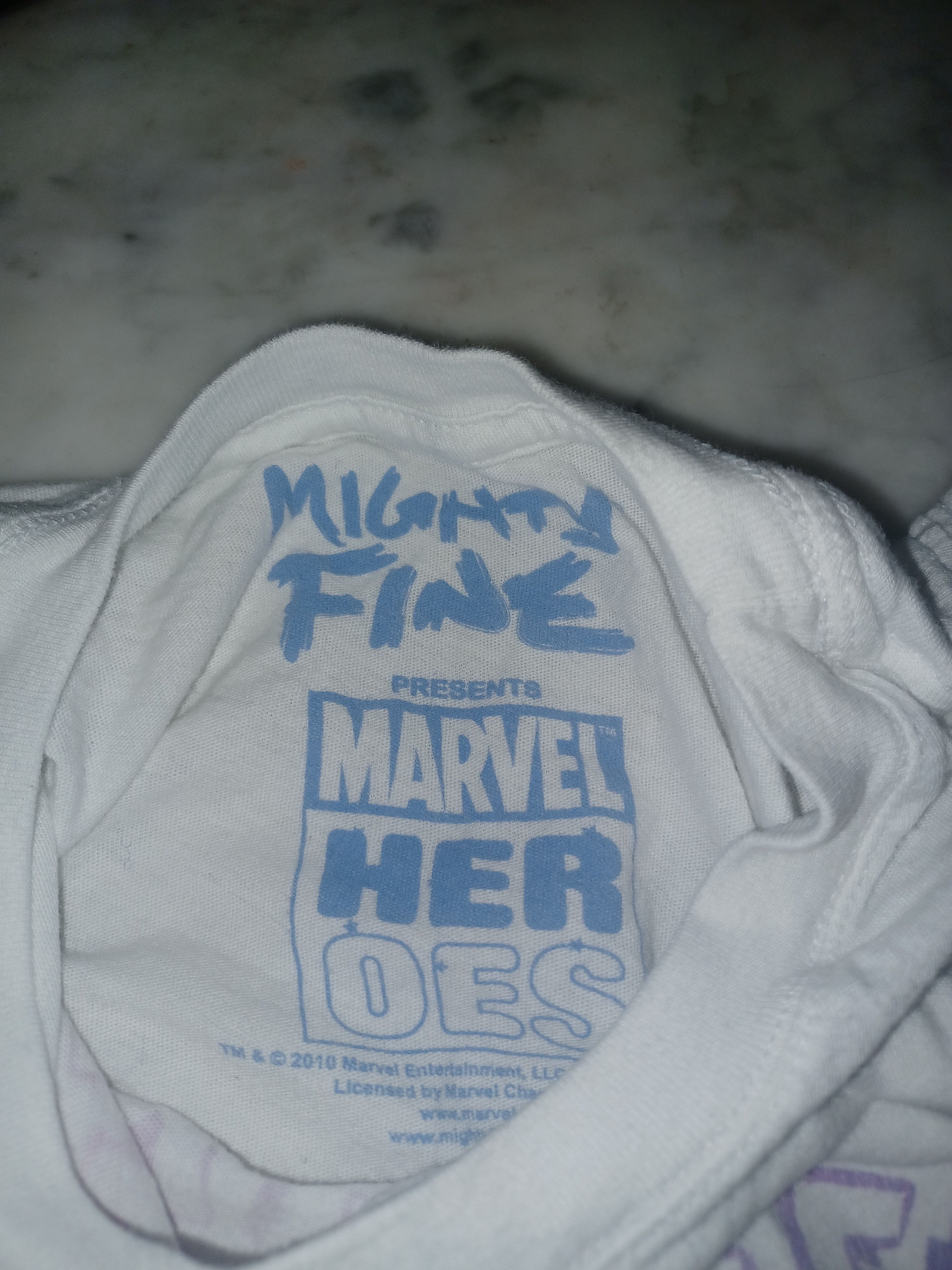 Other Mighty Fine Marvel Spiderman Tee S White Red Blue Size S / US 4 / IT 40 - 4 Thumbnail