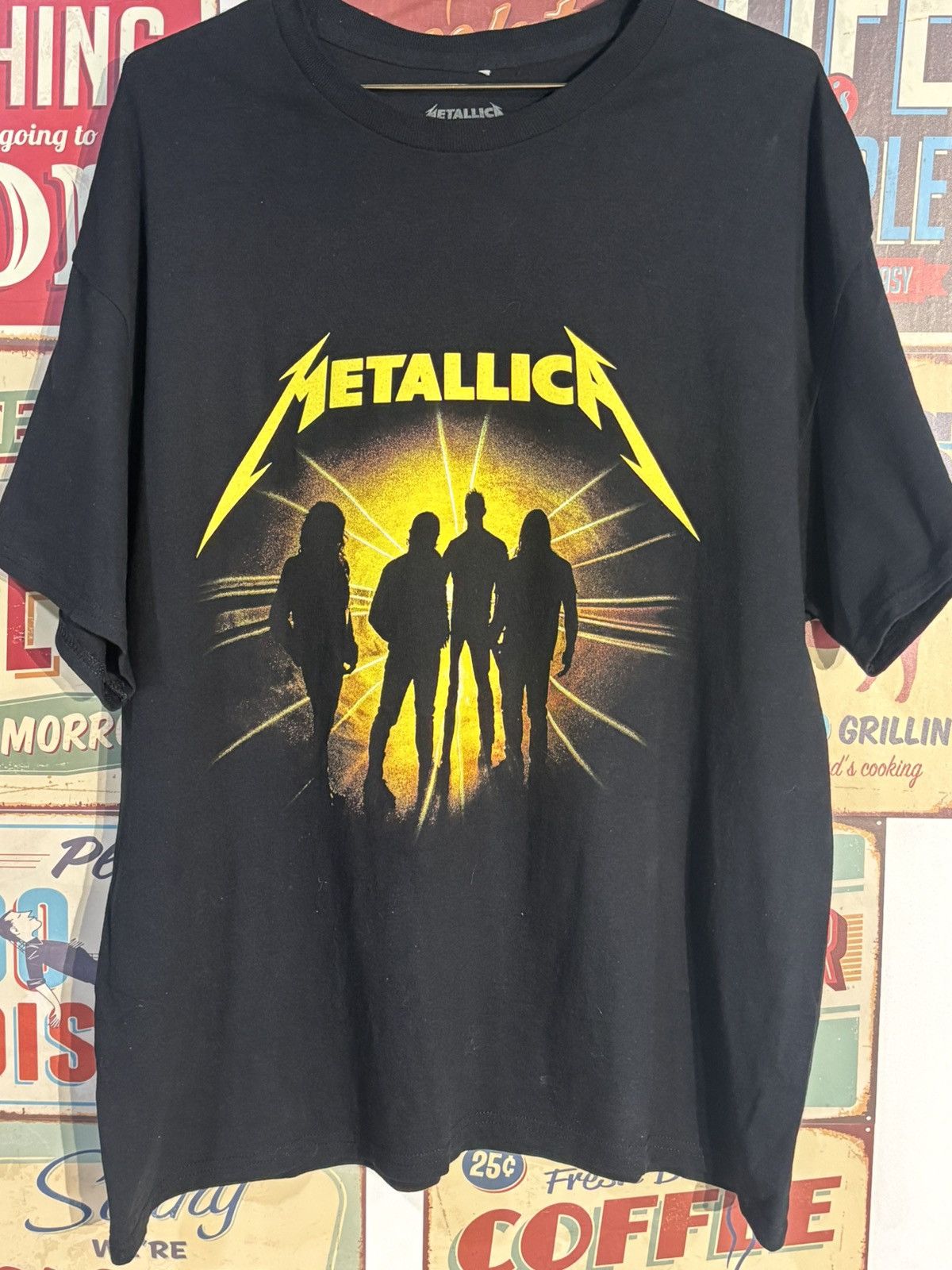 Metallica Metallica M72 World Tour Black TShirt 2024 Official Merch XL Size US XL / EU 56 / 4 - 3 Thumbnail