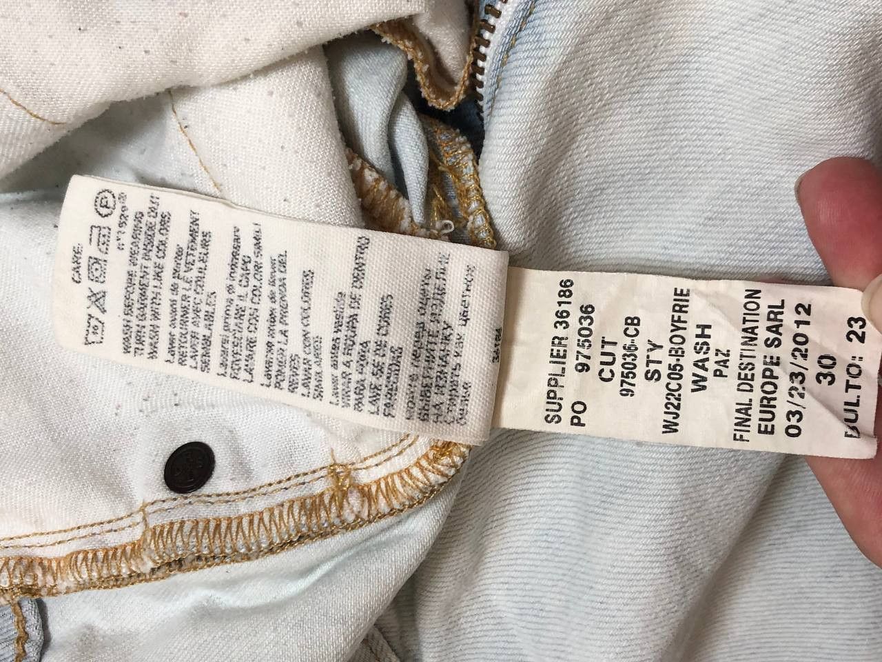 Polo Ralph Lauren Vintage Y2K Polo Ralph Lauren Denim Jeans Size US 30 / EU 46 - 3 Thumbnail