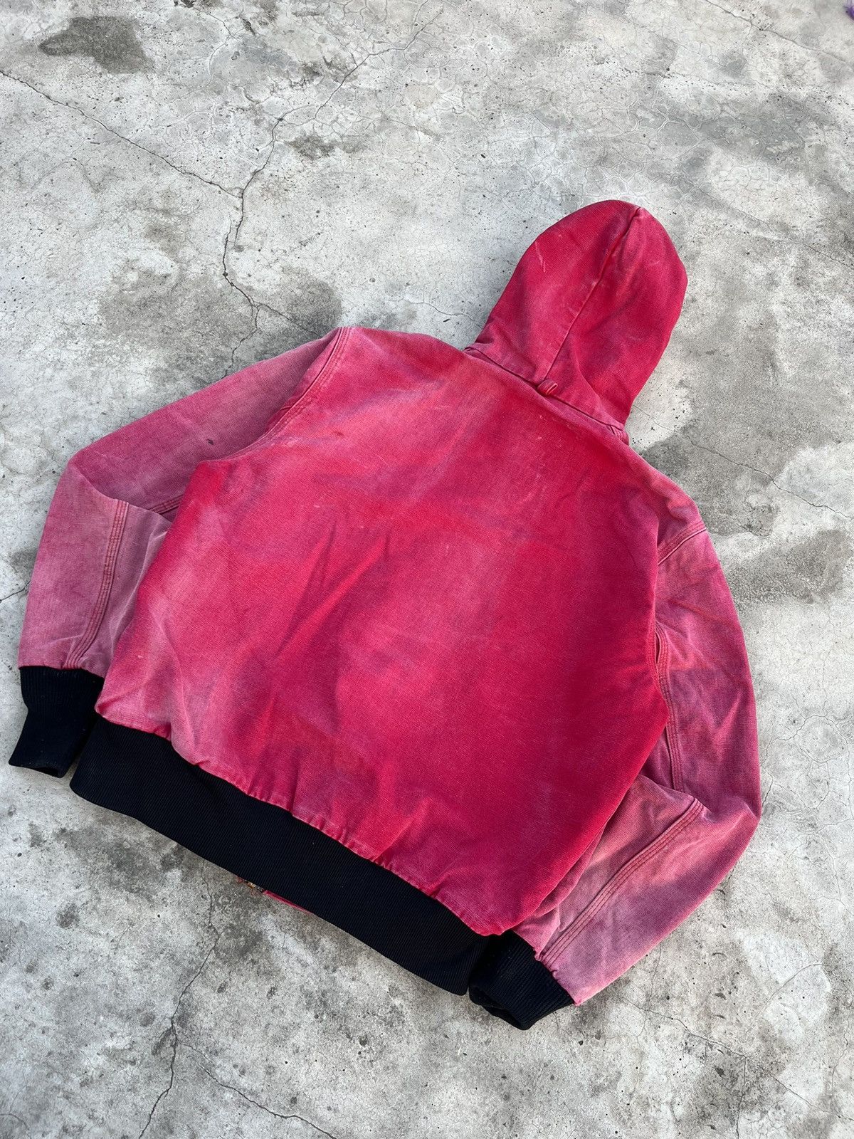 Carhartt × Vintage Vtg faded Carhartt Hooded Jacket Size US M / EU 48-50 / 2 - 11 Thumbnail