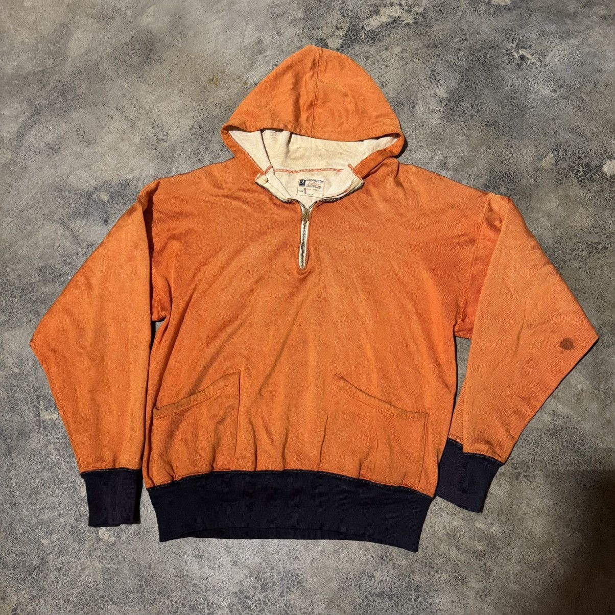 トップス 50s t vintage sweatshirt 2tone Vintage 50's USN Navy Two-Tone Crewneck Sweatshirt