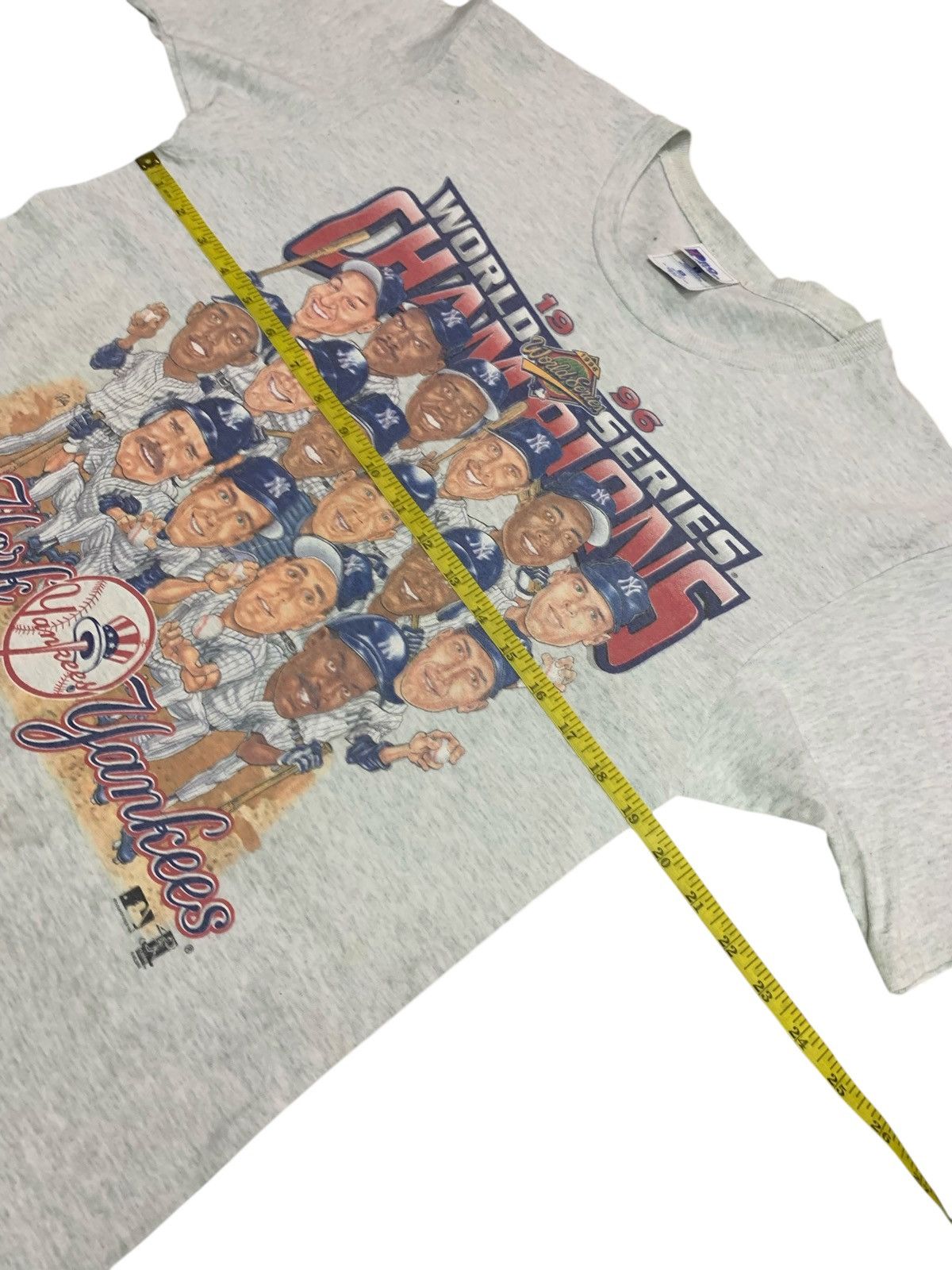 MLB × New York Yankees × Vintage Vintage 90's Mlb All Player New York Yankees T Shirt Size US M / EU 48-50 / 2 - 10 Thumbnail