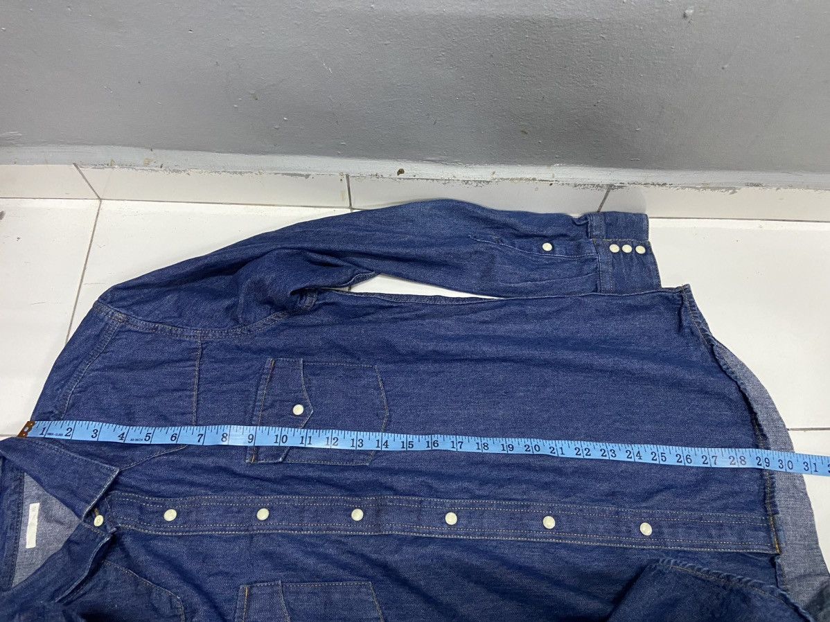 GU GU UNIQLO SNAP BUTTON DENIM JACKET Size US L / EU 52-54 / 3 - 15 Thumbnail