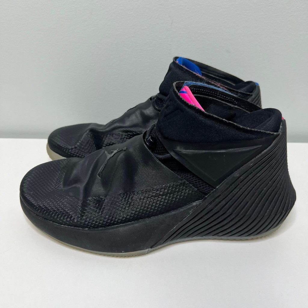 Jordan Brand Jordan Why Not Zer0.1 Black Pink Blue Sneakers Mens US 8 Size US 8 / EU 41 - 4 Thumbnail