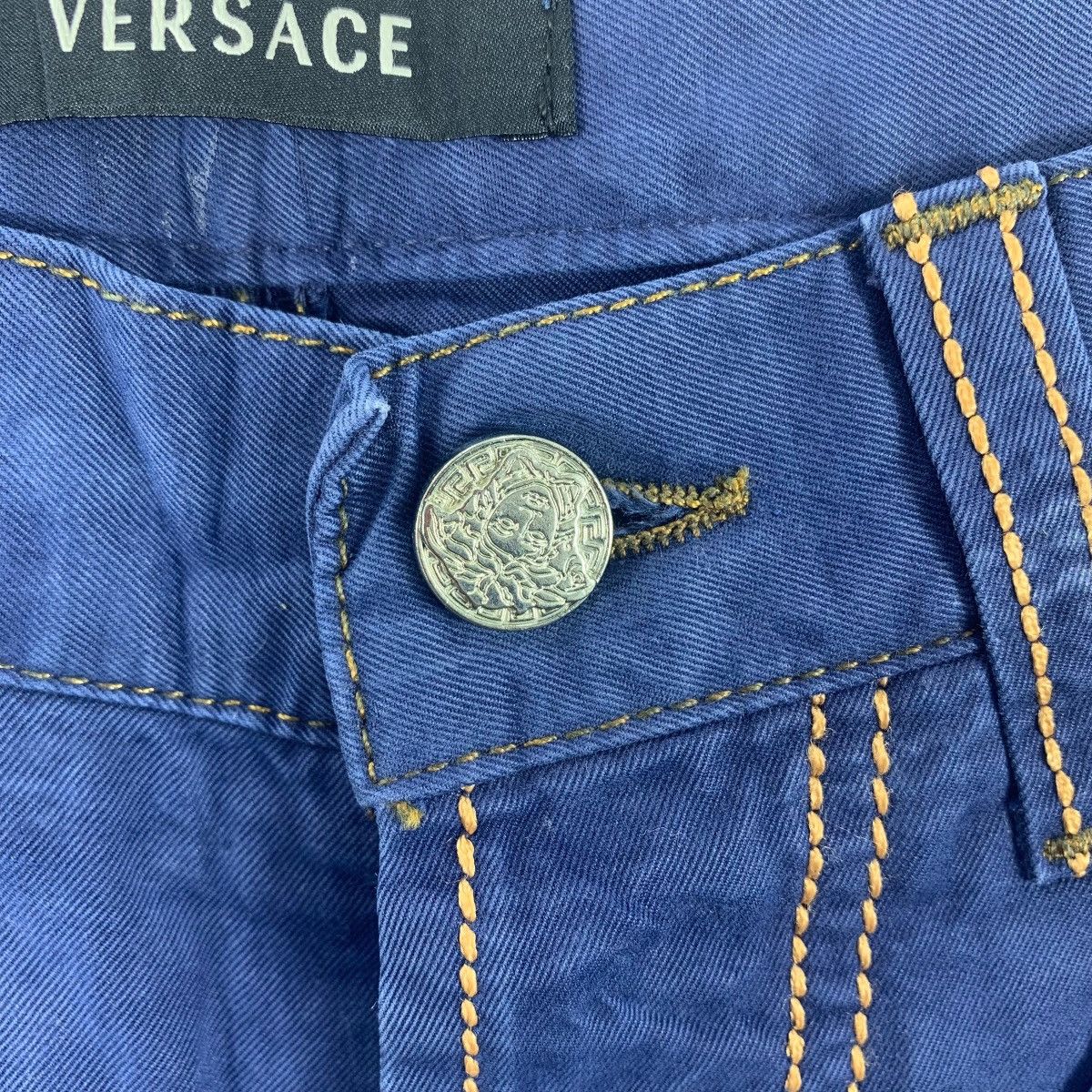 Designer × Versace GIANNI VERSACE Blue jeans Size 32" / US 10 / IT 46 - 5 Thumbnail