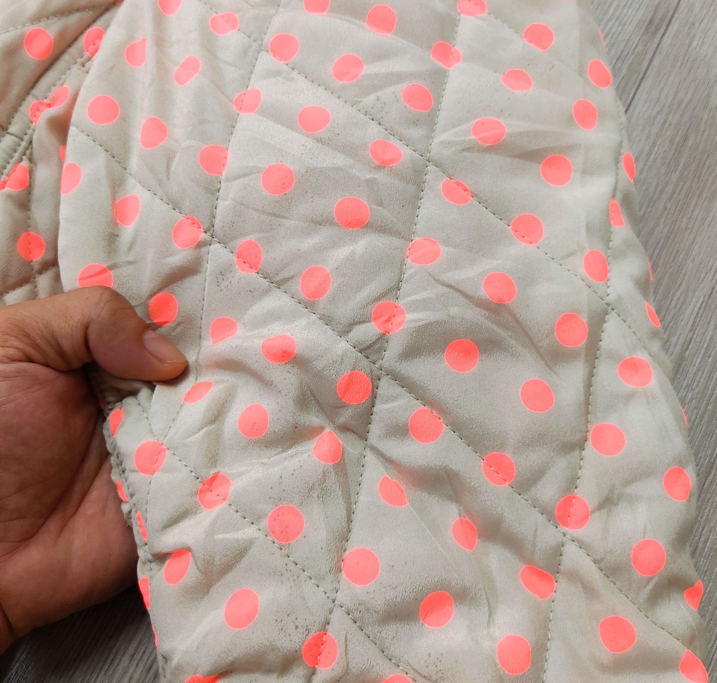 Issey Miyake MERCIBEAUCOUP Polkadots Quilted Jacket Size L / US 10 / IT 46 - 12 Thumbnail