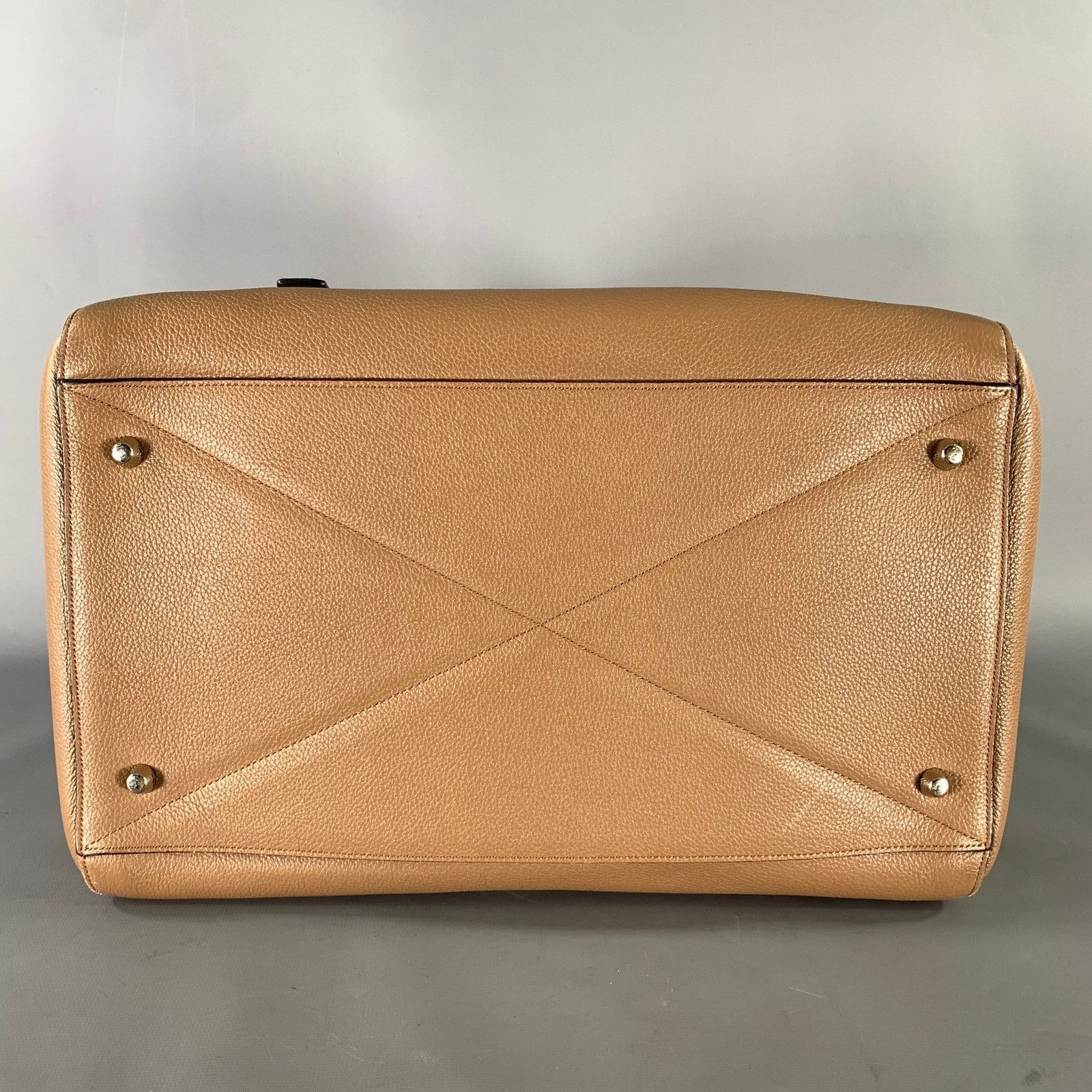 Marc Jacobs MARC JACOBS Tan Pebble Grain Leather Satchel HandBags Size ONE SIZE - 6 Thumbnail