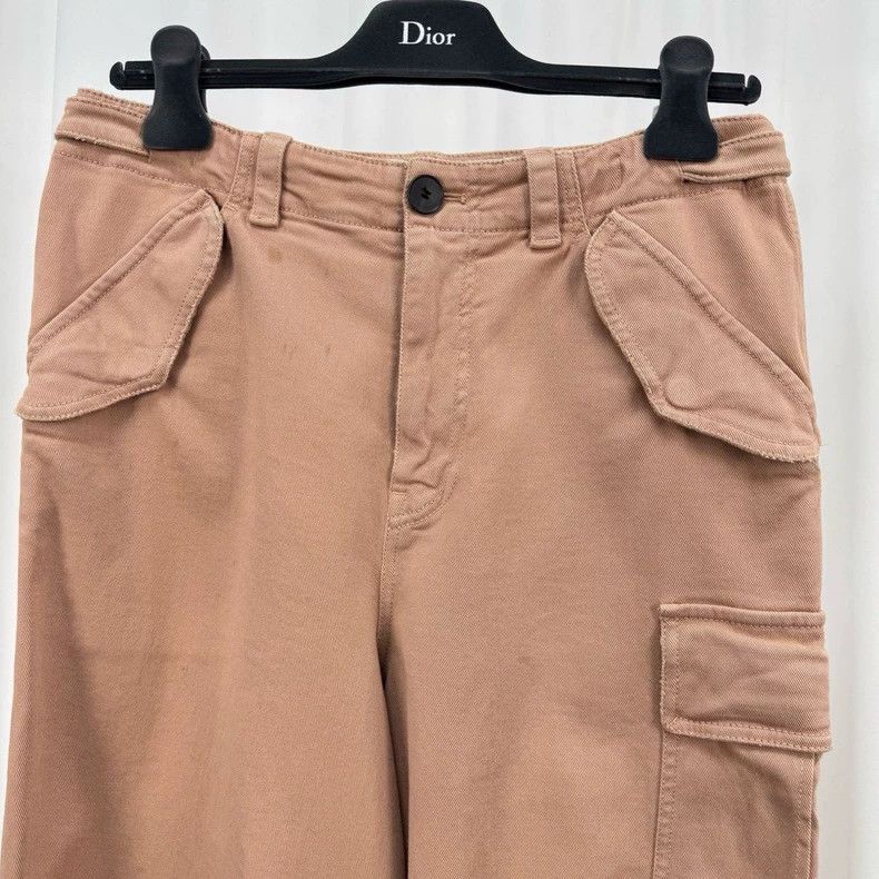 Dior Dior Nude pink pocket workwear casual trousers Size 42" / US 20 - 3 Thumbnail