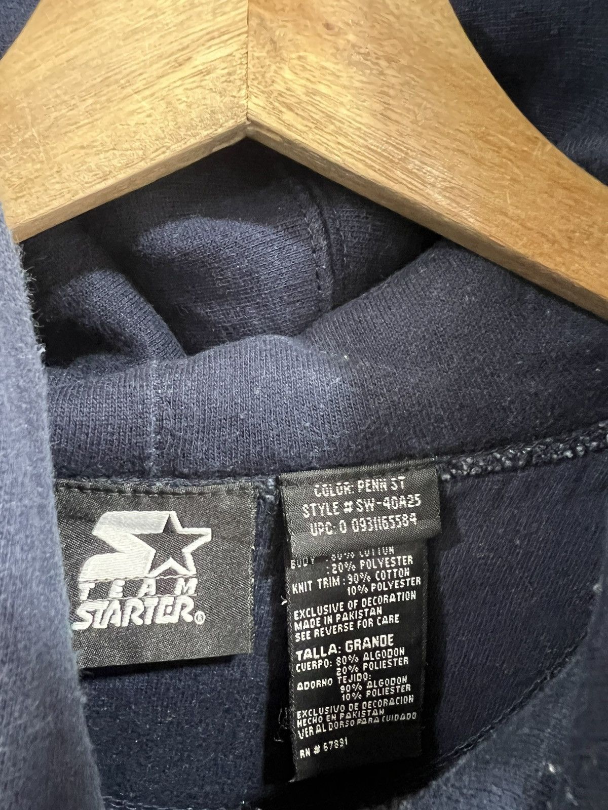 Vintage Vintage Penn State Starter Hoodie Sweater Size US L / EU 52-54 / 3 - 6 Thumbnail