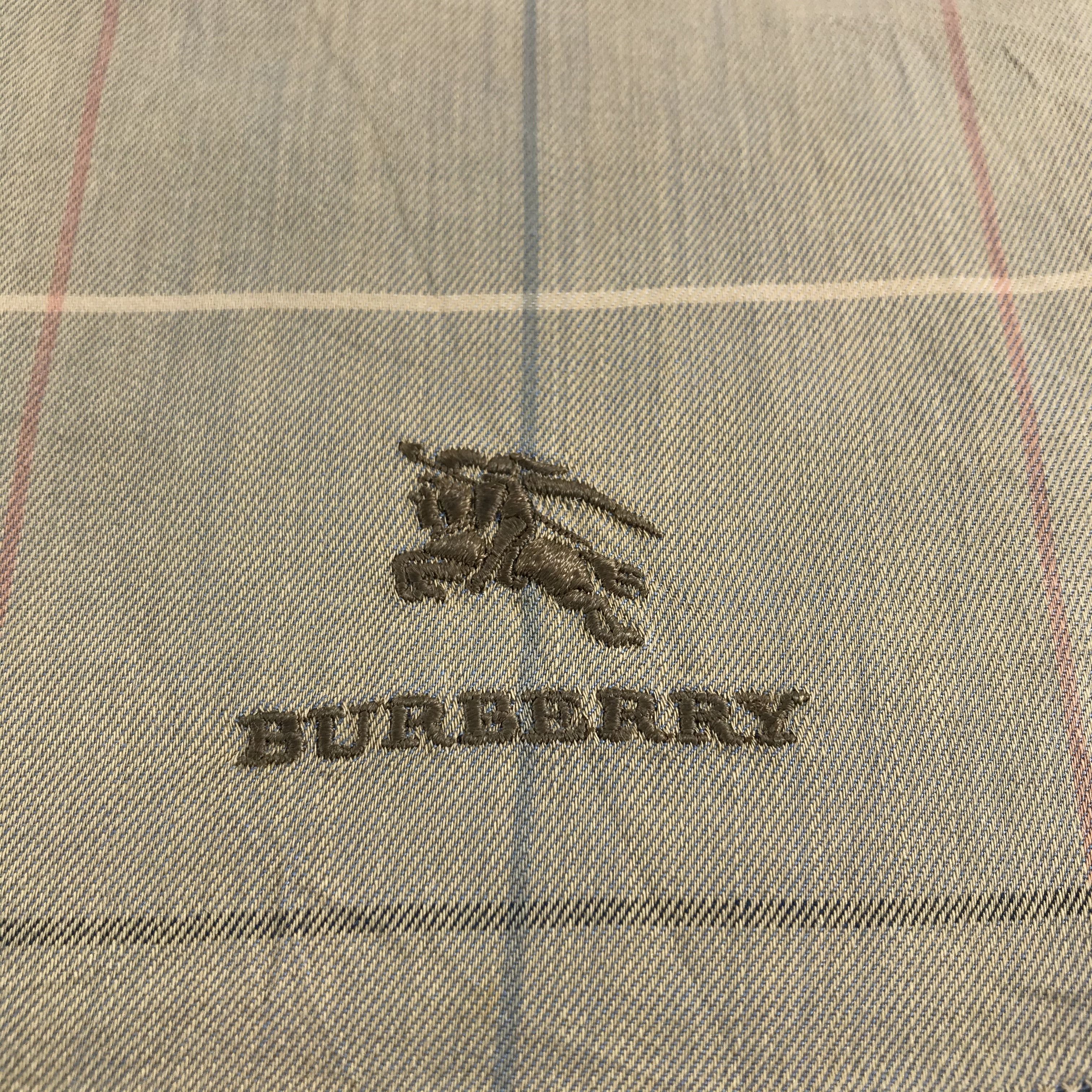 Burberry Burberry Nova Check Handkerchief Neckerchief Bandana H802 Size ONE SIZE - 3 Thumbnail