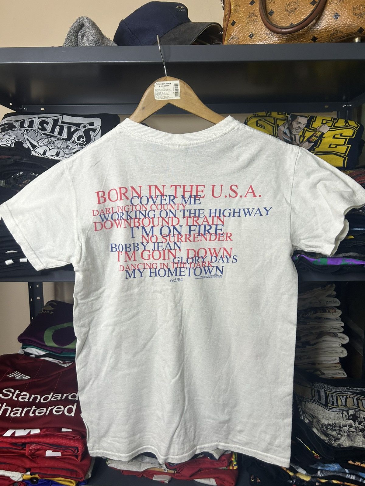 Band Tees Bruce Springsteen Born In The USA Tour Tee (2011) Size US S / EU 44-46 / 1 - 3 Thumbnail