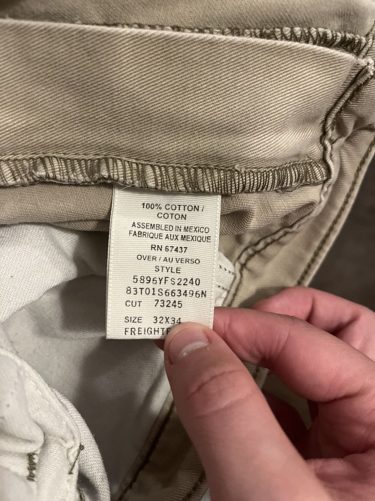 Polo Ralph Lauren POLO JEANS COMPANY CARGO DENIM Size US 33 - 4 Thumbnail