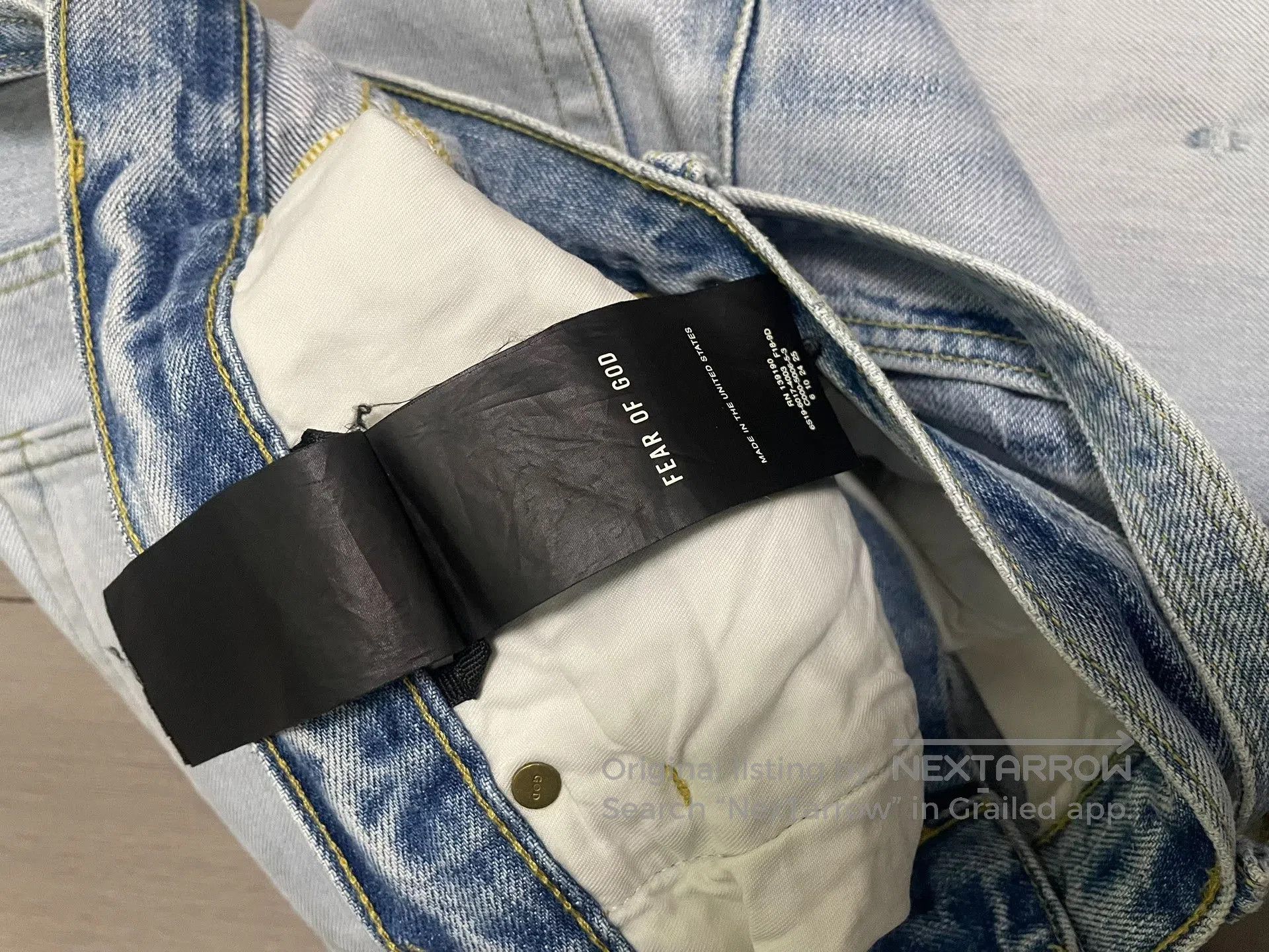 Fear of God Fear of God Sixth Collection Jeans. Size US 32 / EU 48 - 5 Thumbnail