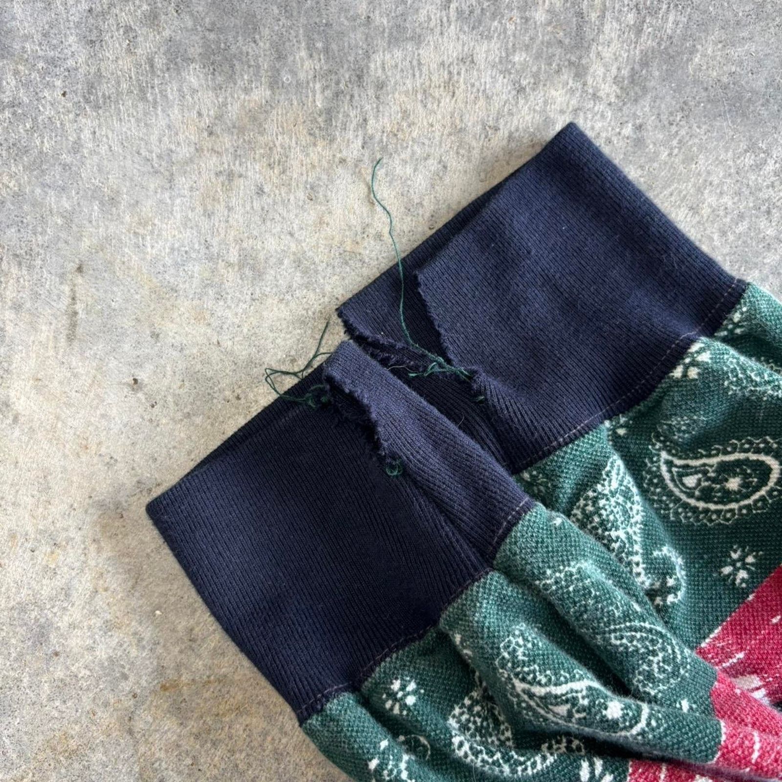 Ivy Crew × Vintage 90s Paisley Polo Shirt Size US L / EU 52-54 / 3 - 6 Thumbnail