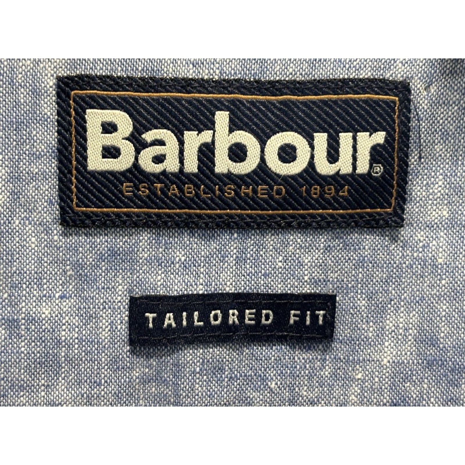 Barbour Barbour Shirt XL Men Button-Down Linen Blend Blue White Stripe Coastal Mens Size US XL / EU 56 / 4 - 5 Thumbnail