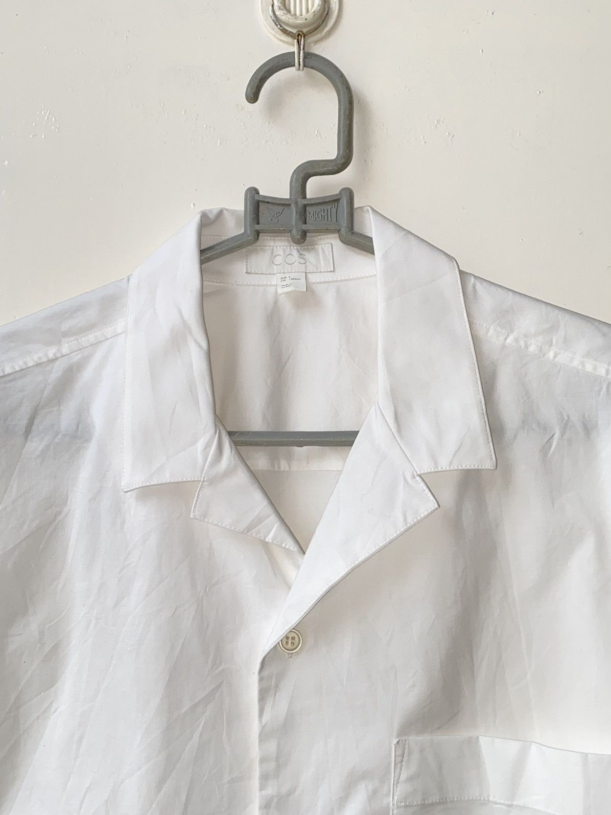 Cos COS Collection Of Style White Boxy Shirt Size US M / EU 48-50 / 2 - 4 Thumbnail