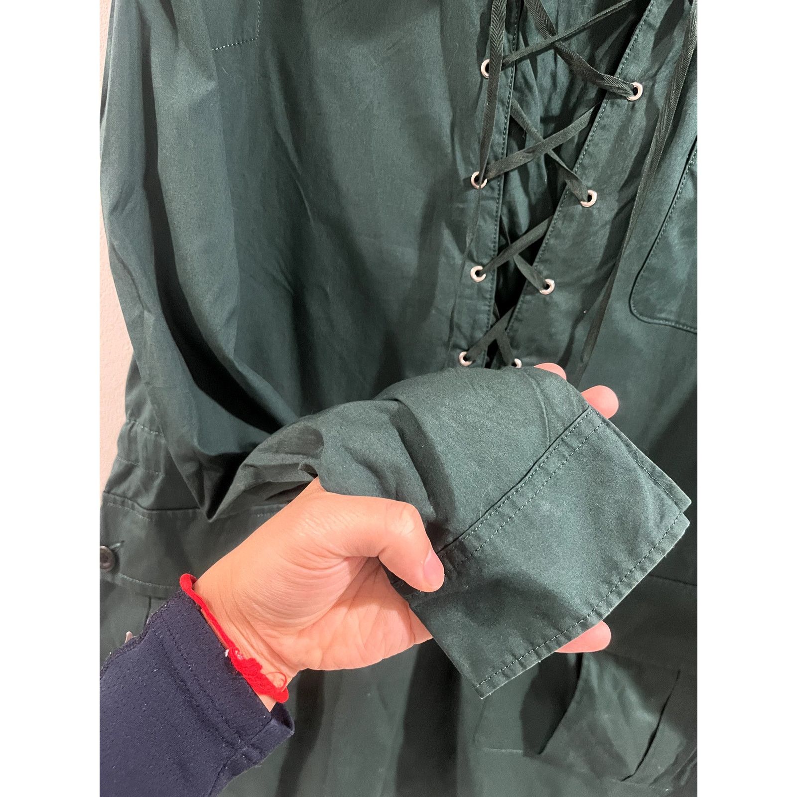 Undercover Undercover — Hood Jacket in Dark Green — Size 3 Size US M / EU 48-50 / 2 - 6 Thumbnail
