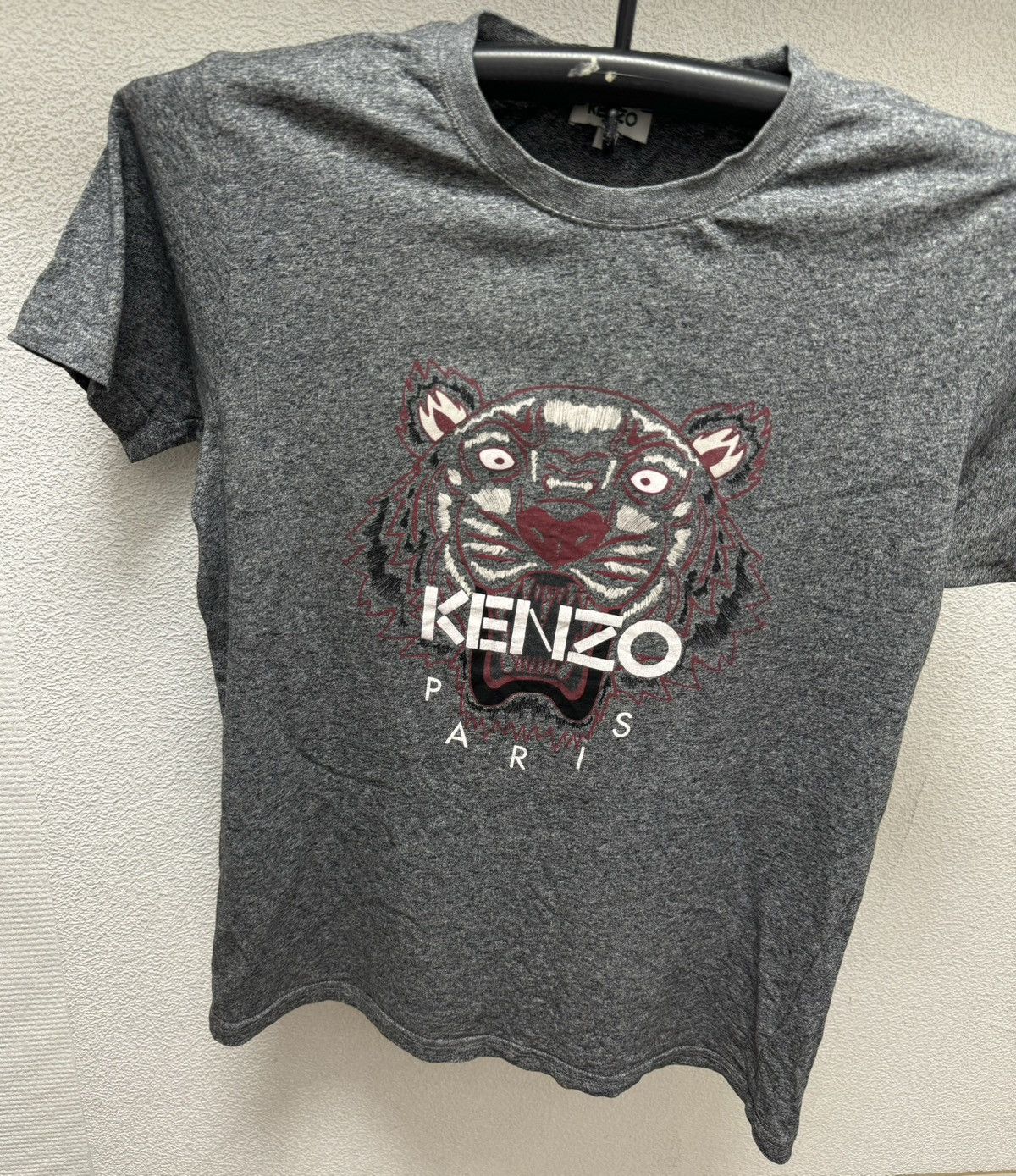 Kenzo Kenzo big logo grey t-shirt S sz Size US S / EU 44-46 / 1 - 3 Thumbnail