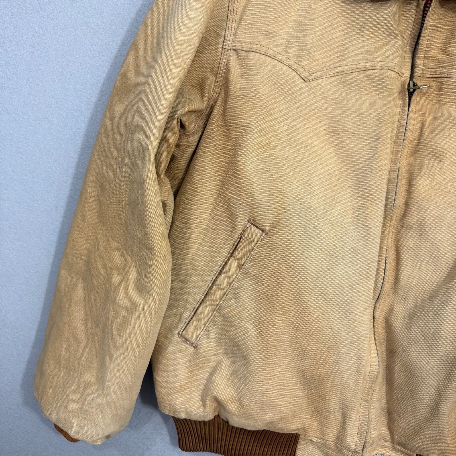 Carhartt Vintage Carhartt SANTA FE Jacket Extra Large Duck Red Quilt Size US XL / EU 56 / 4 - 5 Thumbnail