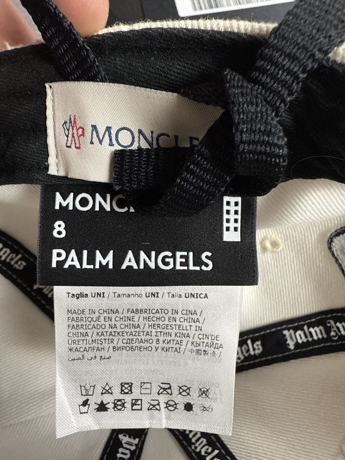 Moncler × Palm Angels Moncler x Palm Angels distressed cap Size ONE SIZE - 16 Thumbnail