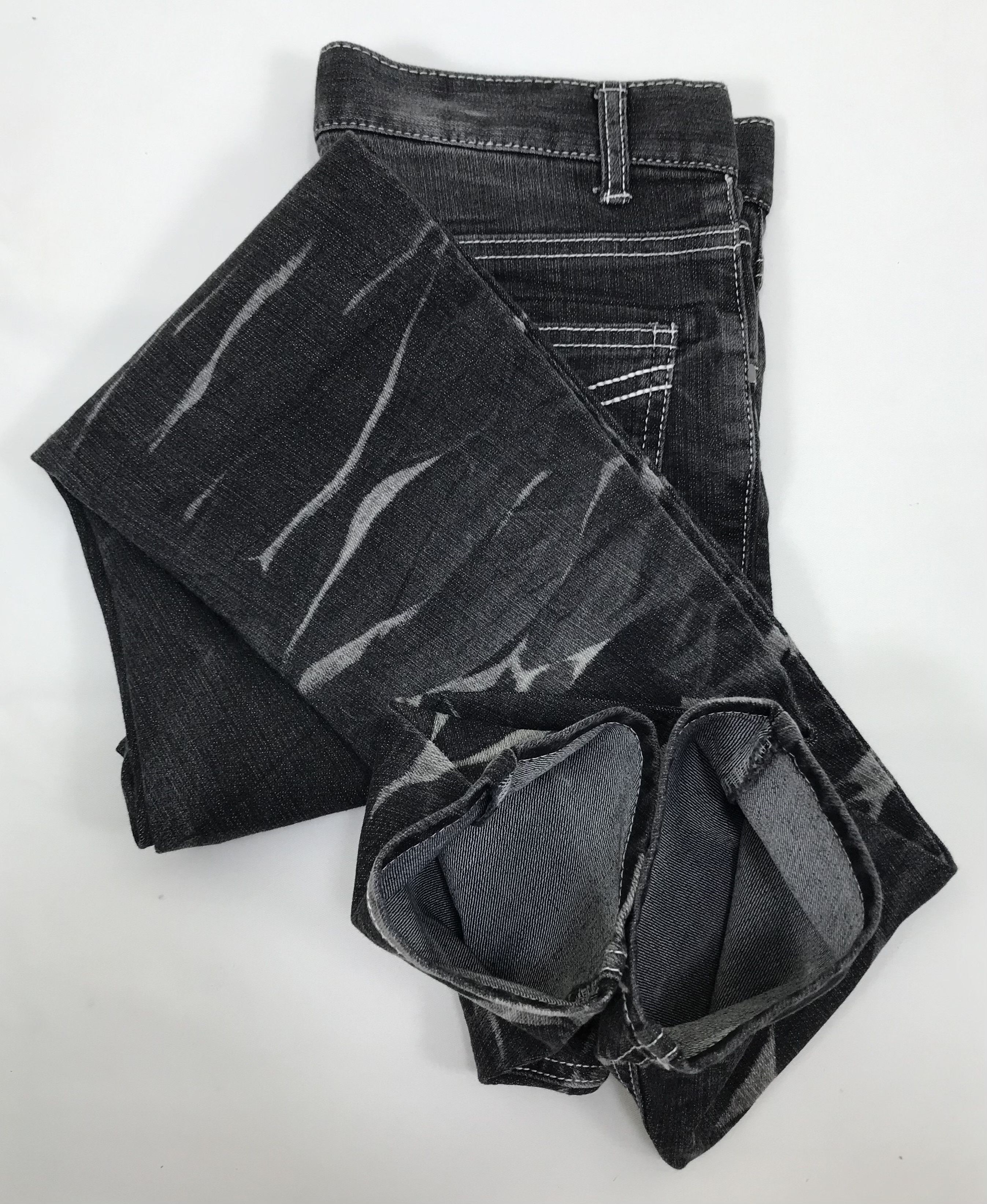 semanticdesign Semantic Design J Leg Bleach Black Jeans Size US 30 / EU 46 - 13 Thumbnail