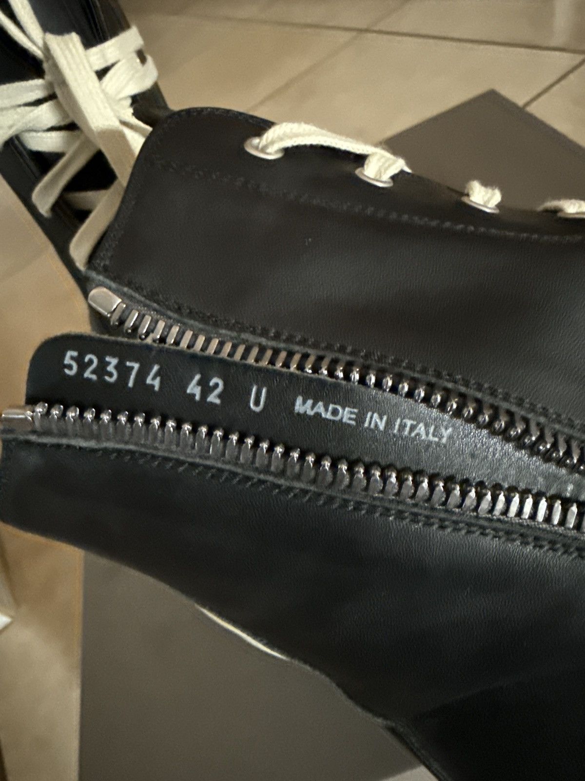 Rick Owens Rick Owens Ramones High Size US 9 / EU 42 - 6 Thumbnail