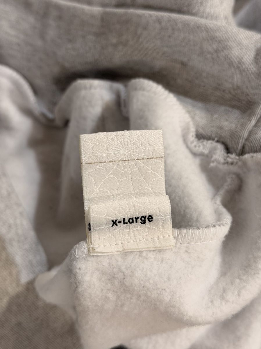 Sp5der OG WEB HEATHER GREY HOODIE Size US XL / EU 56 / 4 - 5 Thumbnail
