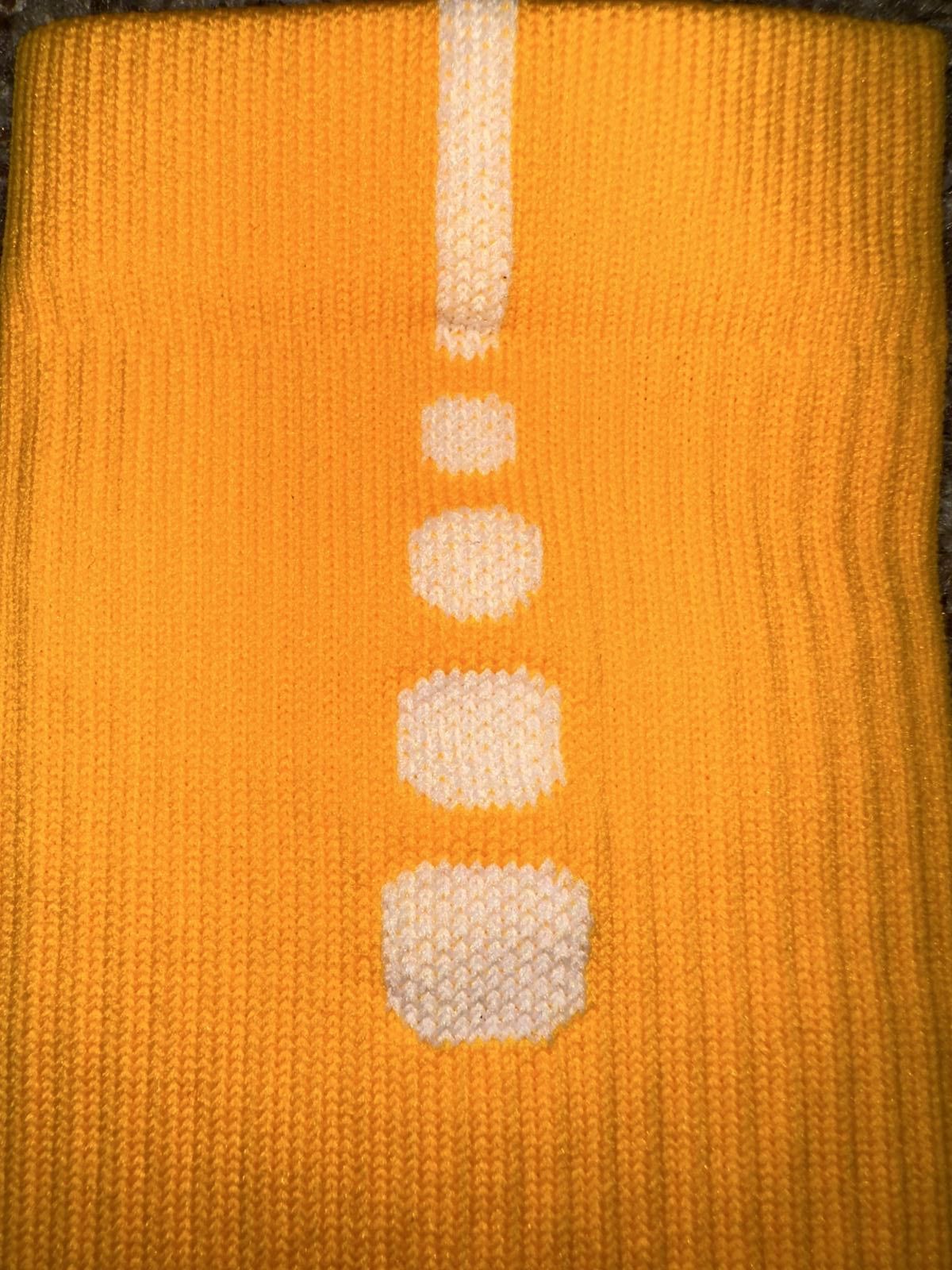Nike Nike Men`s Elite Yellow Quick Crew Socks 1 Pair Size ONE SIZE - 7 Thumbnail