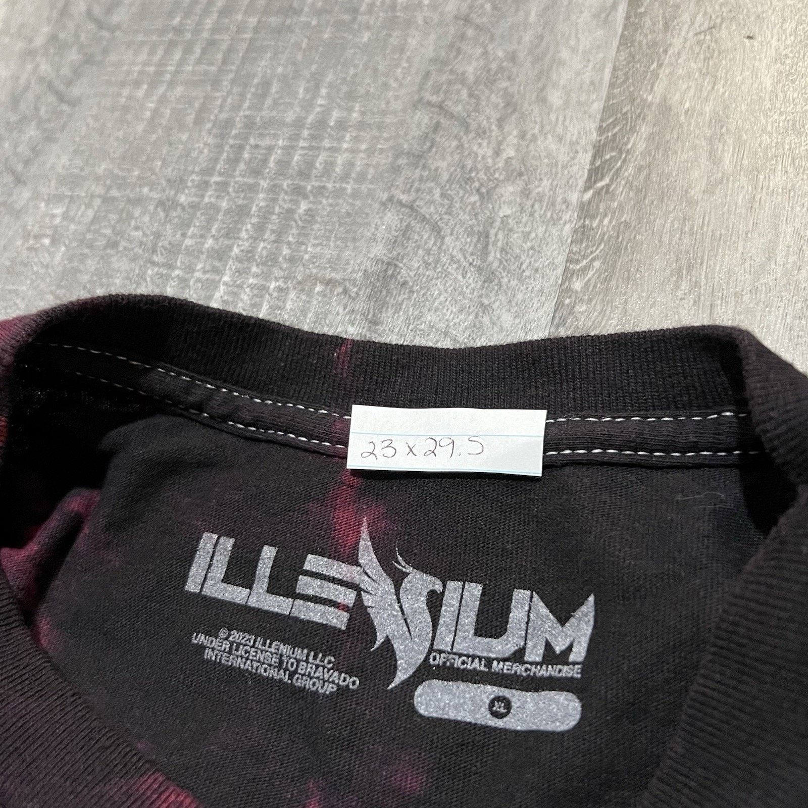 Other ILLENIUM Red Tie Dye Fire Dragon EDM T Shirt Merch Phoenix Size US XL / EU 56 / 4 - 4 Thumbnail