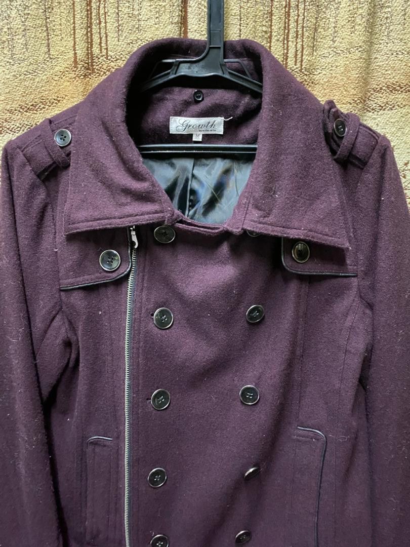 In The Attic Rare in The attic Double Collar Wool Jacket Size US M / EU 48-50 / 2 - 7 Thumbnail