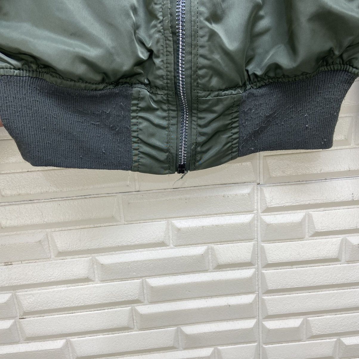 Alpha Industries Vintage Alpha Industries MA-1 Bomber Flight Jacket Size US M / EU 48-50 / 2 - 13 Thumbnail