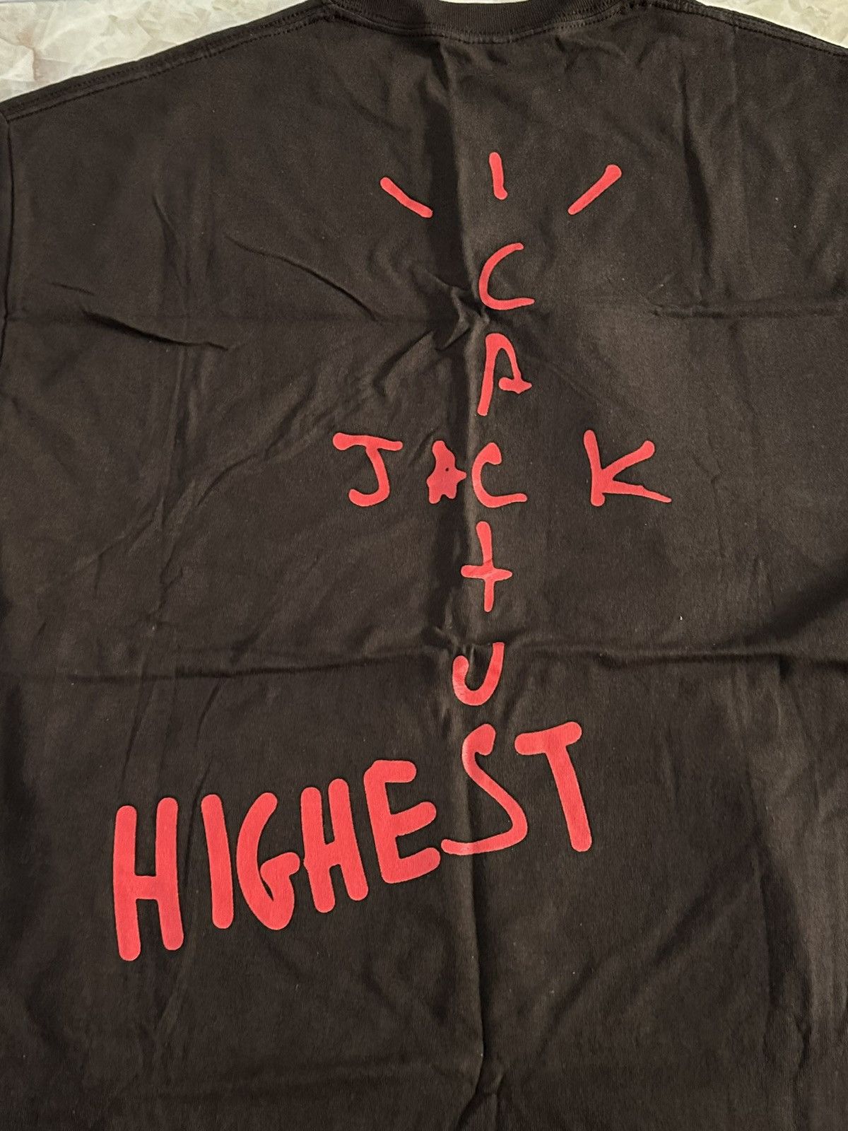 Jordan Brand × Travis Scott travis Jordan cactus Jack nike highest Jordan tee T-shirt Size US XL / EU 56 / 4 - 4 Thumbnail