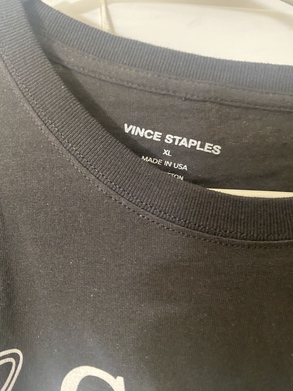 Tyler The Creator × Vince Staples RARE MISPRINT Vince Staples Call Me If You Get Lost Tour Tee Size US XL / EU 56 / 4 - 2 Thumbnail