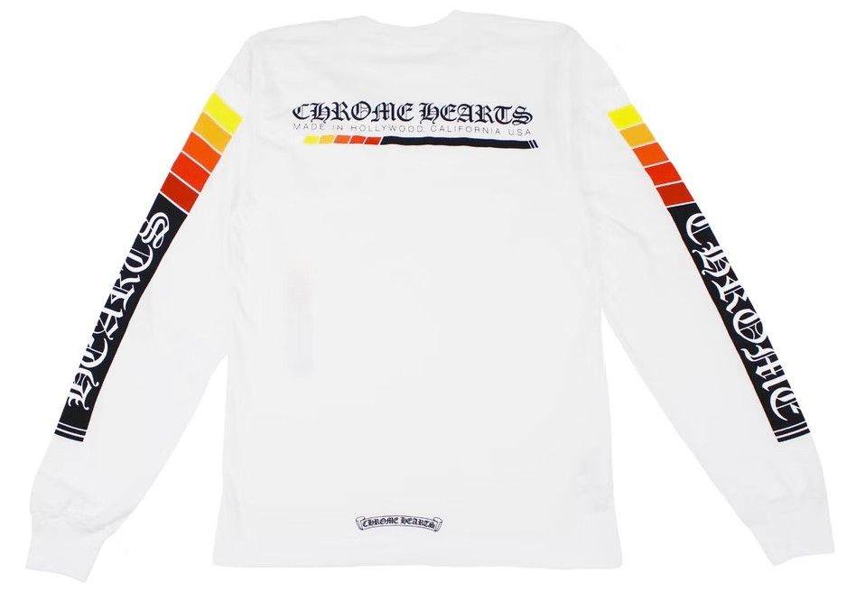 Chrome Hearts Boost Long Sleeve Tee Shirt White Size US S / EU 44-46 / 1 - 1 Thumbnail