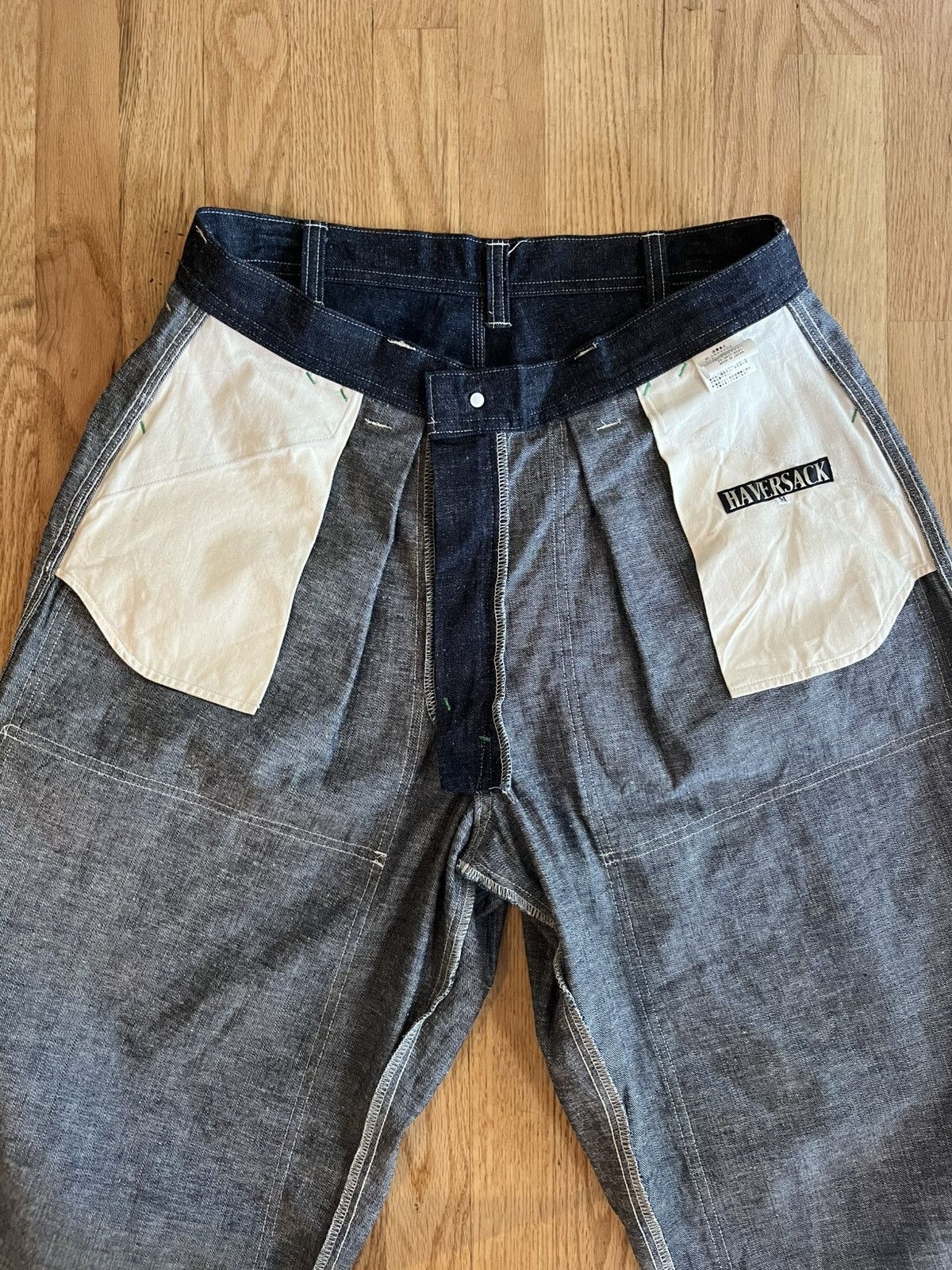 Haversack Haversack Japanese Denim Baggy Jeans Size US 32 / EU 48 - 7 Thumbnail