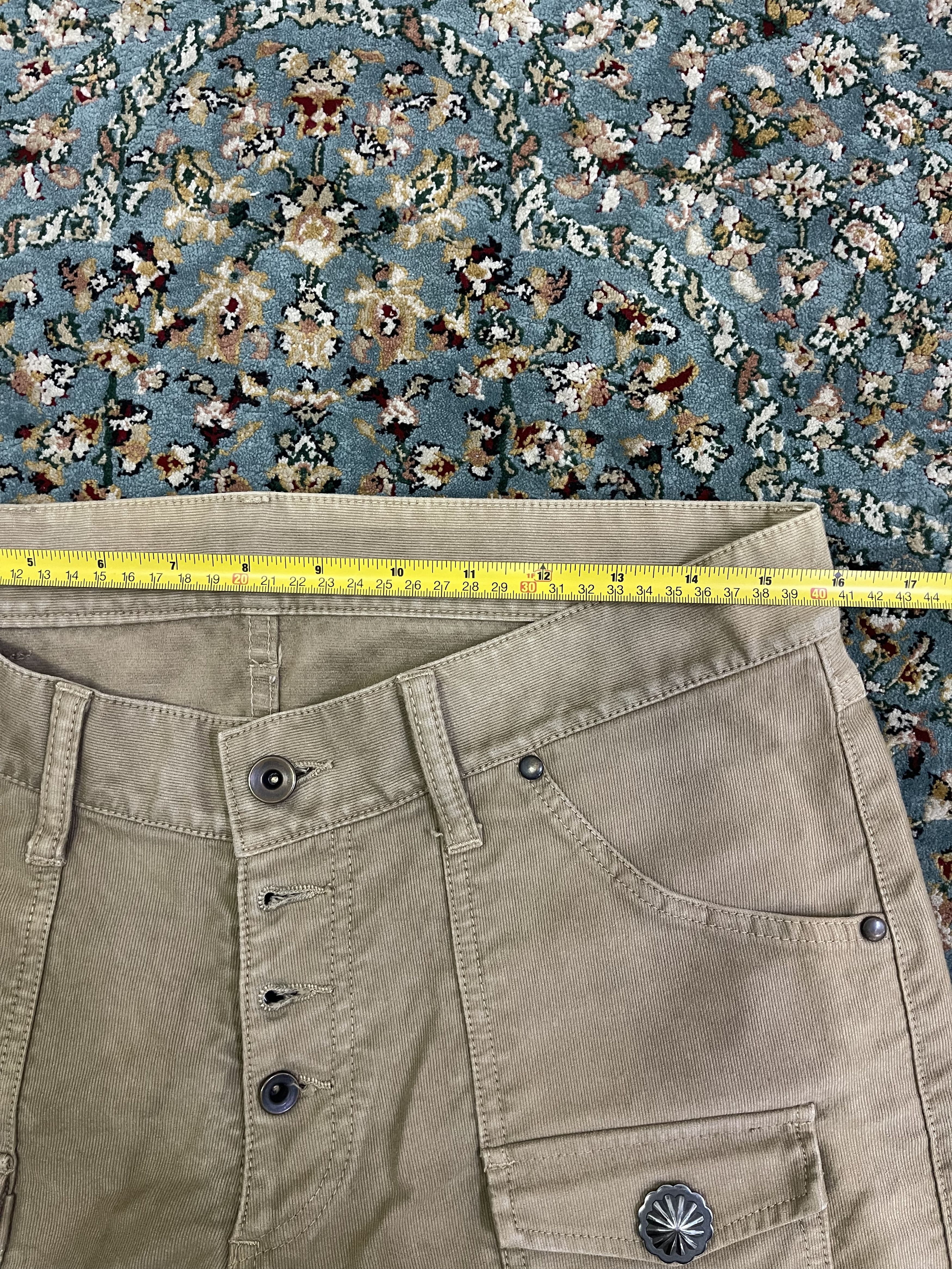 If Six Was Nine AYUITE Flared Leather Pocket Bushpants Beige Travis Scott Size US 32 / EU 48 - 15 Thumbnail