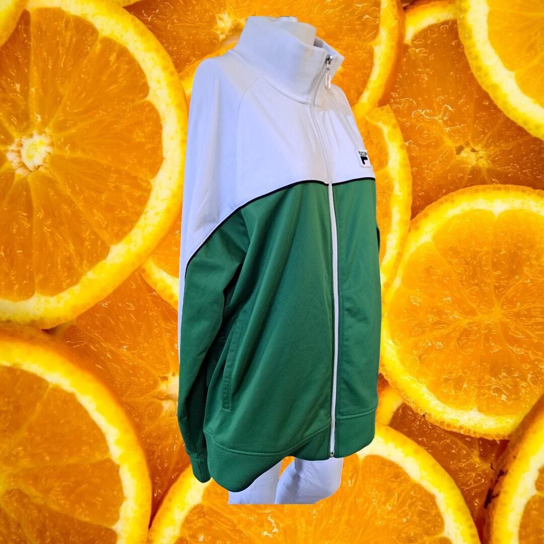 Other Fila Sport Green and White Italia Track Jacket Size Large Size US L / EU 52-54 / 3 - 9 Thumbnail